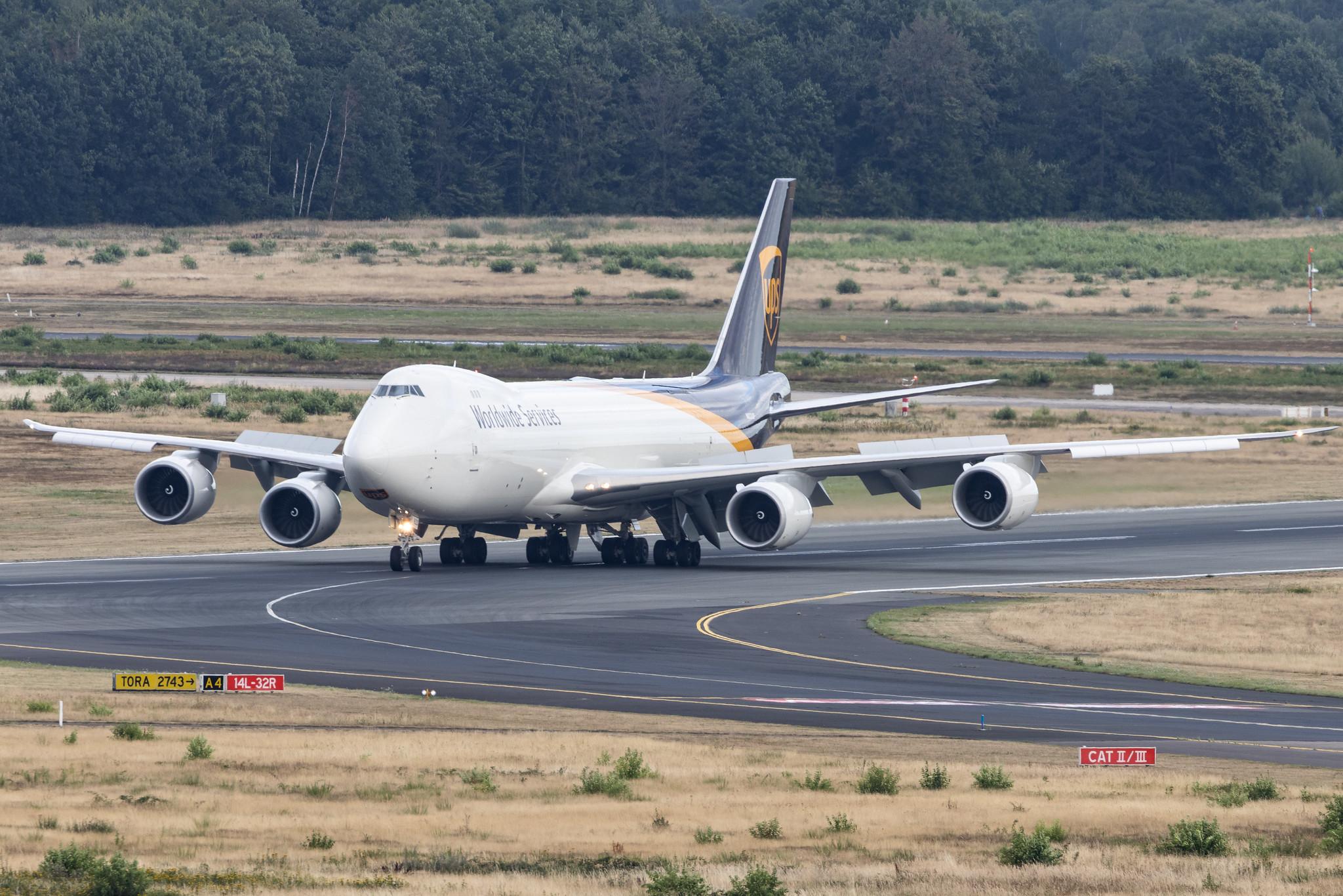 Köln Bonn Airport: UPS (5X / UPS) |  Boeing 747-8F B748 | N633UP | MSN 65774