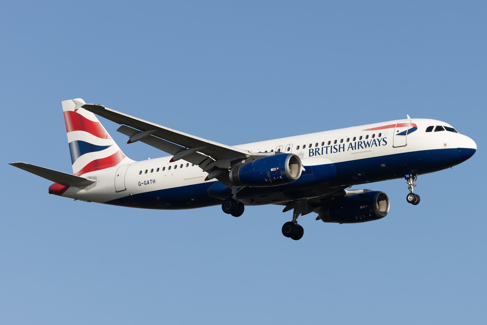London Heathrow: British Airways (BA / BAW) |  Airbus A320-232 A320 | G-GATH | MSN 1482