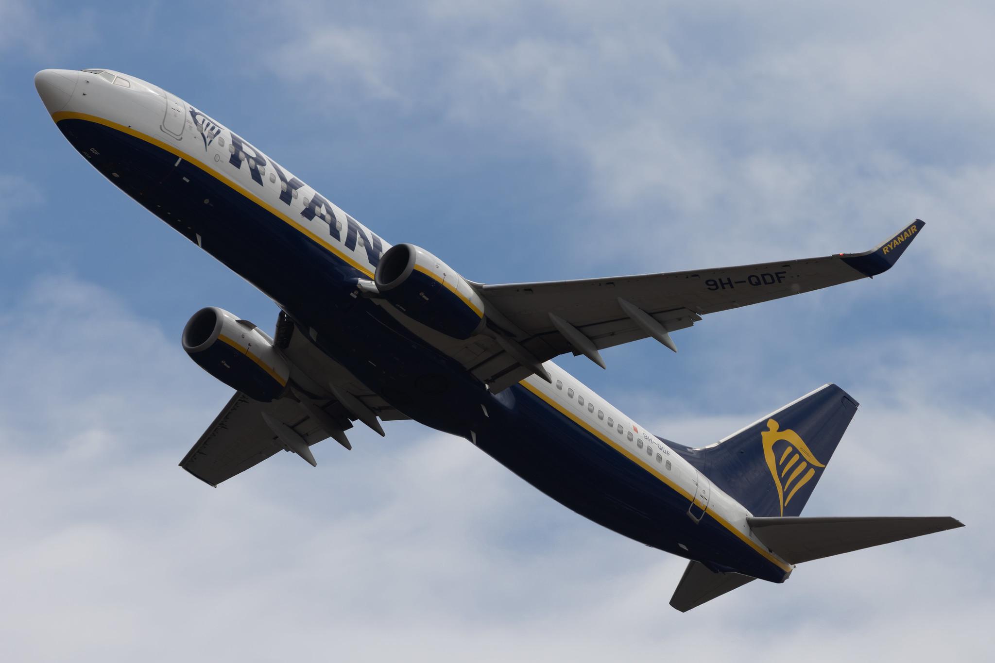 Köln Bonn Airport: Ryanair (FR / RYR) | Operator: Malta Air | Boeing 737-8AS B738 | 9H-QDF | MSN 44755