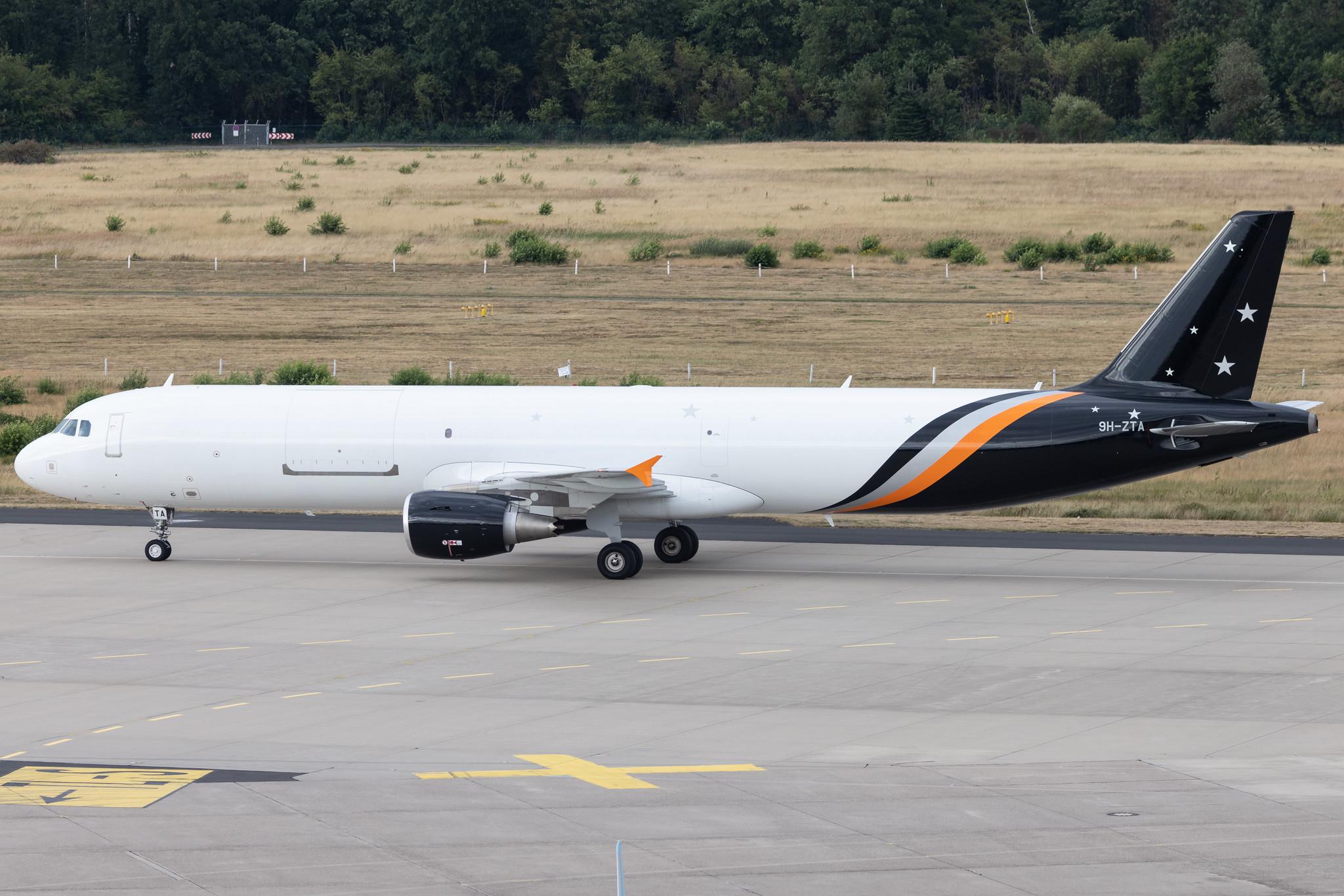 Köln Bonn Airport: Titan Airways (ZT / AWC) | Operator: Titan Airways Malta | Airbus A321-211(P2F) A321 | 9H-ZTA | MSN 03749