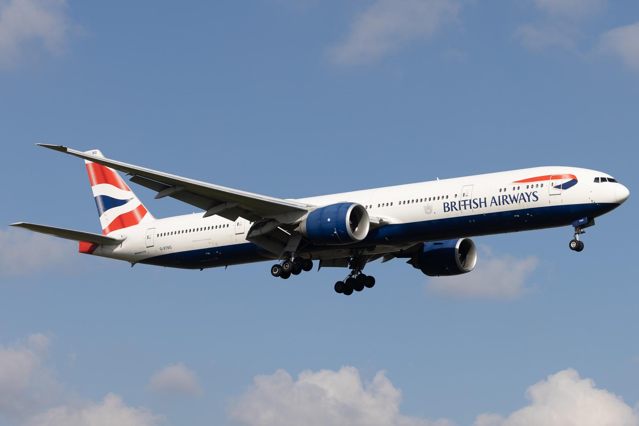 London Heathrow: British Airways (BA / BAW) | Boeing 777-336(ER) B77W | G-STBG | MSN 38430