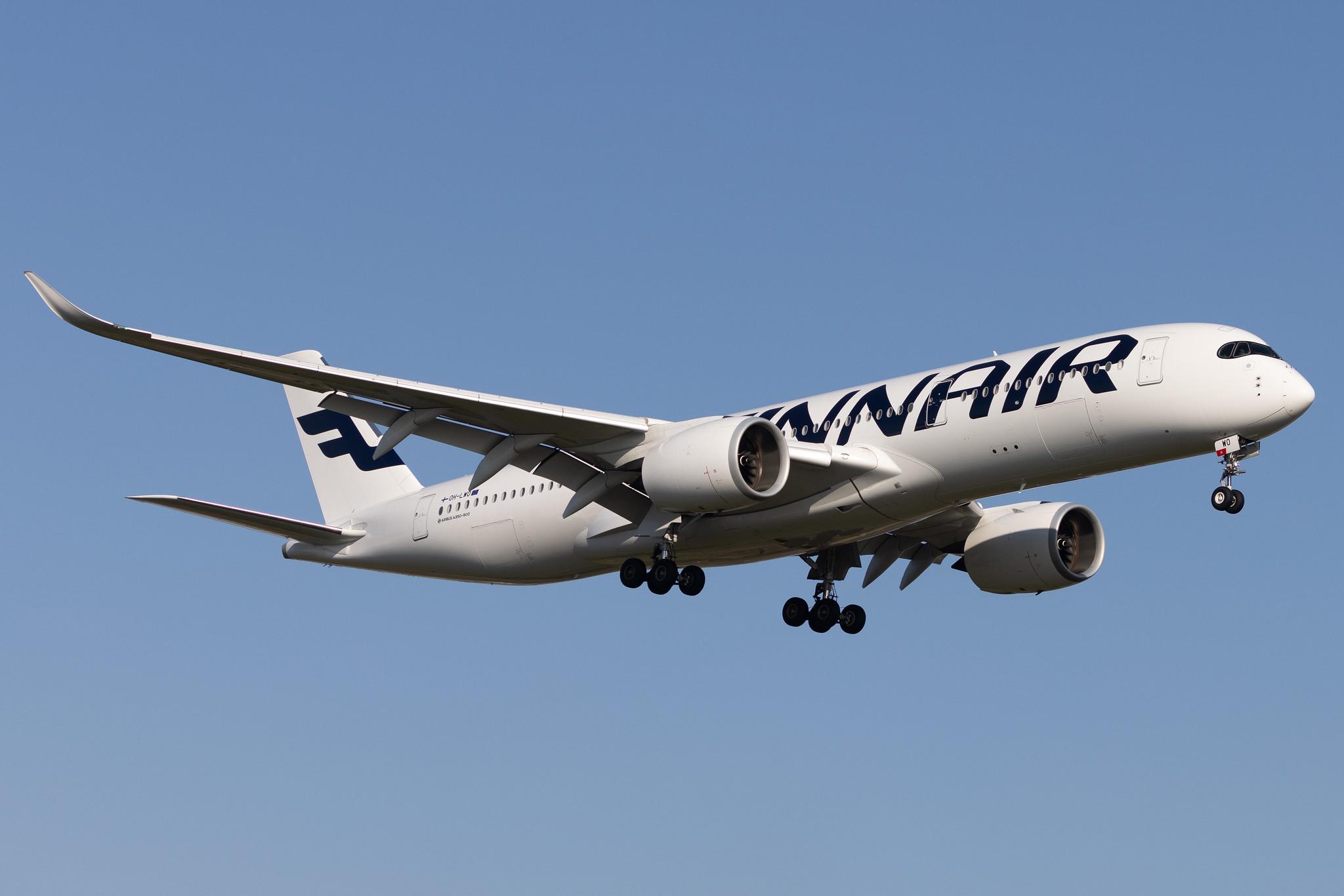 London Heathrow: Finnair (AY / FIN) |  Airbus A350-941 A359 | OH-LWO | MSN 350