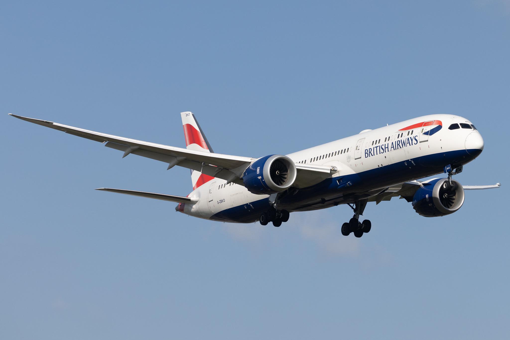 London Heathrow: British Airways (BA / BAW) |  Boeing 787-9 Dreamliner B789 | G-ZBKO | MSN 38631