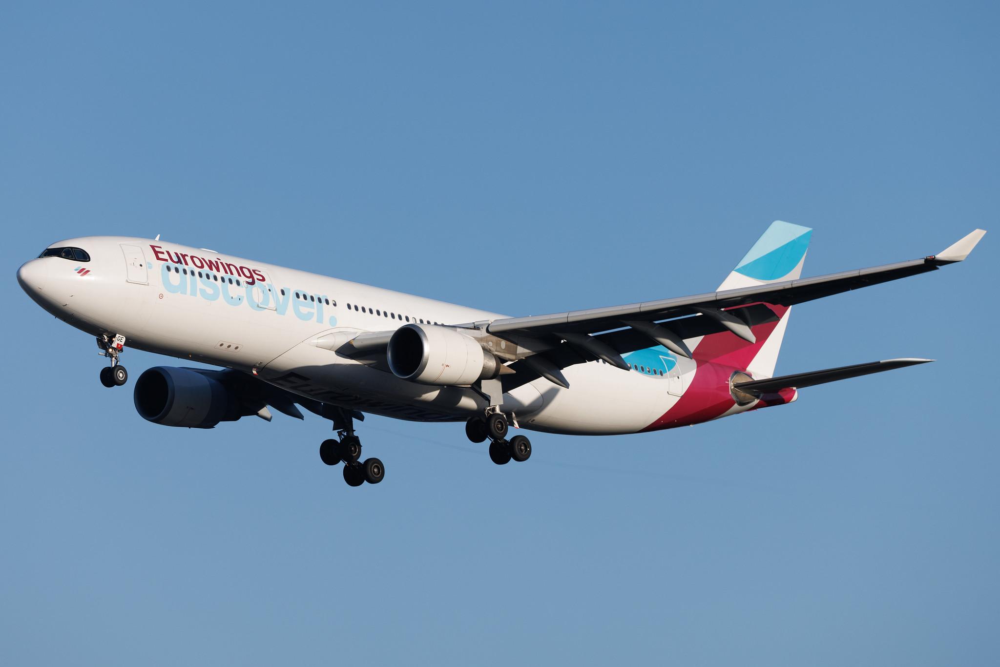 Frankfurt Airport: Eurowings Discover (4Y / OCN) | Airbus A330-203 A332 | D-AXGE | MSN 0612