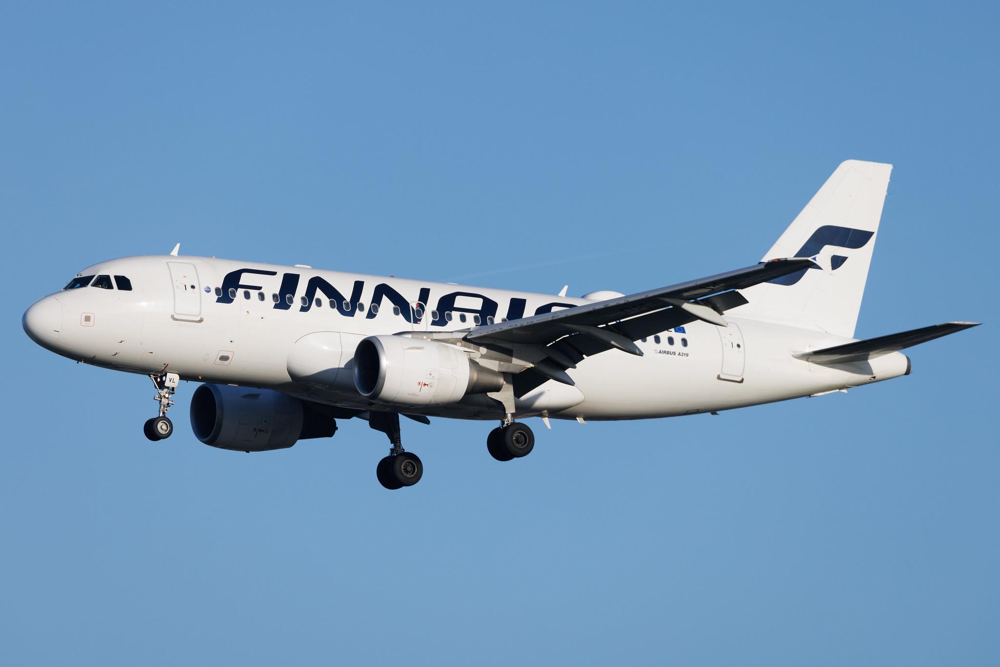 Frankfurt Airport: Finnair (AY / FIN) | Airbus A319-112 A319 | OH-LVL | MSN 2266