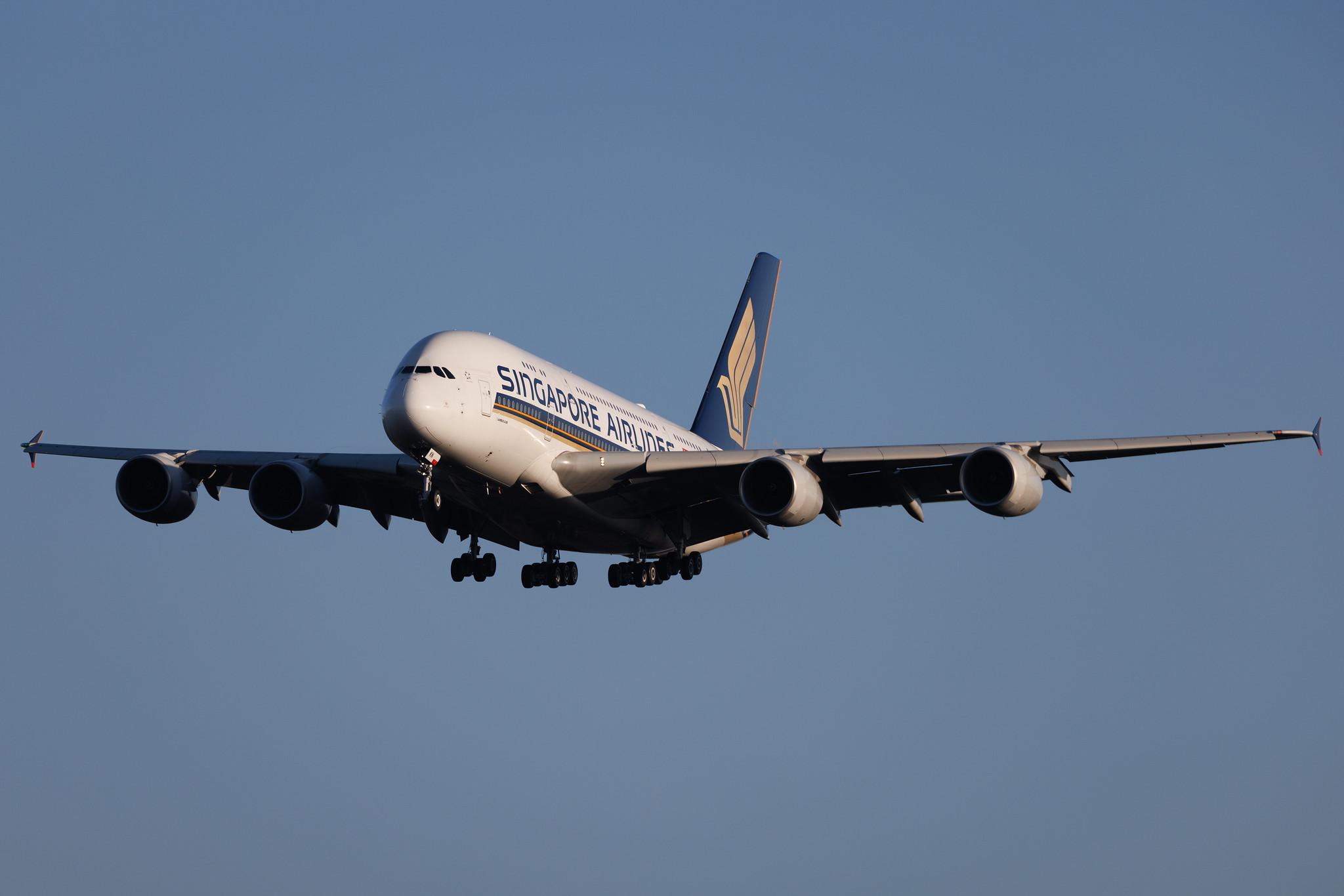 Frankfurt Airport: Singapore Airlines (SQ / SIA) |  Airbus A380-841 A388 | 9V-SKN | MSN 071