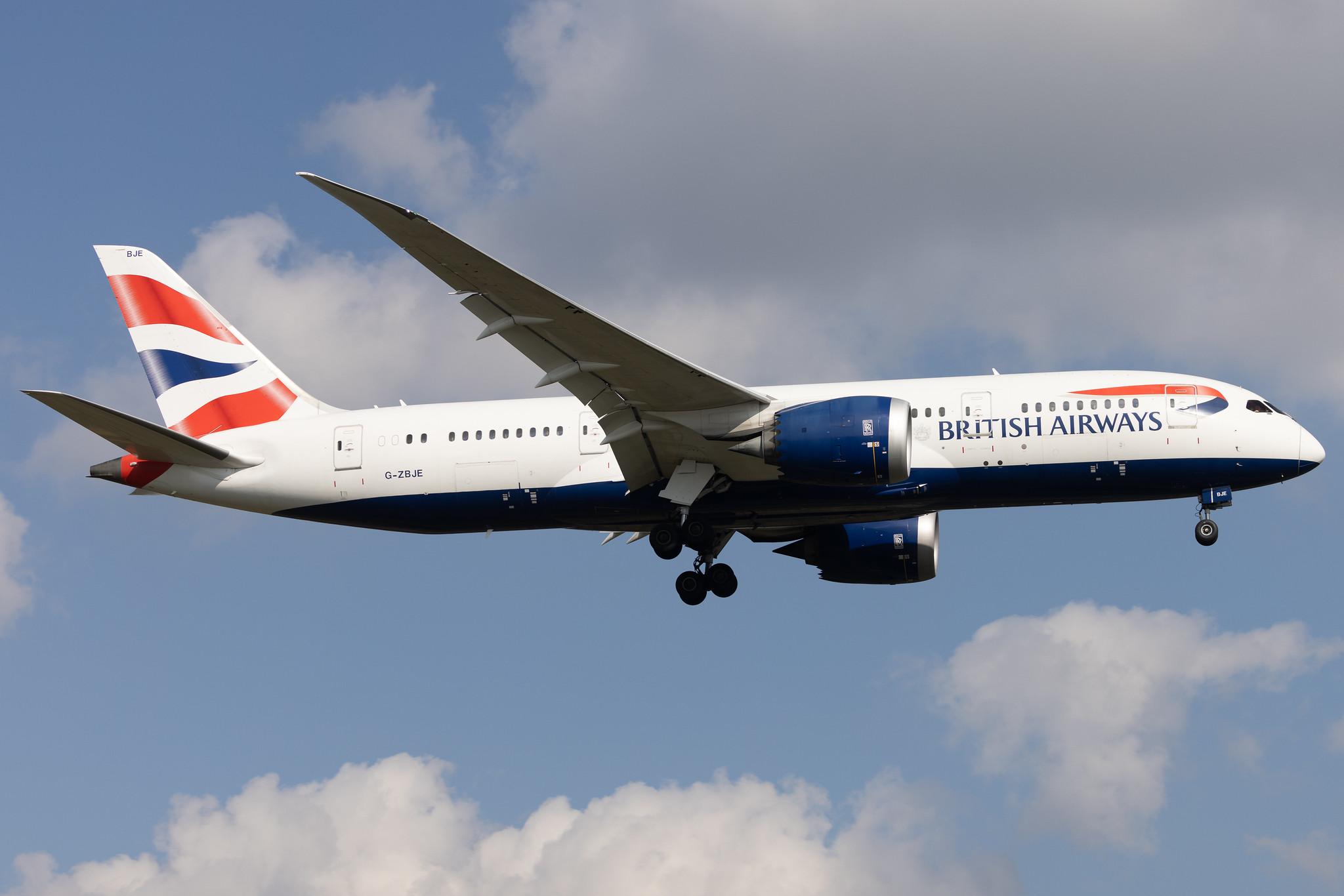 London Heathrow: British Airways (BA / BAW) | Boeing 787-8 Dreamliner B788 | G-ZBJE | MSN 38612