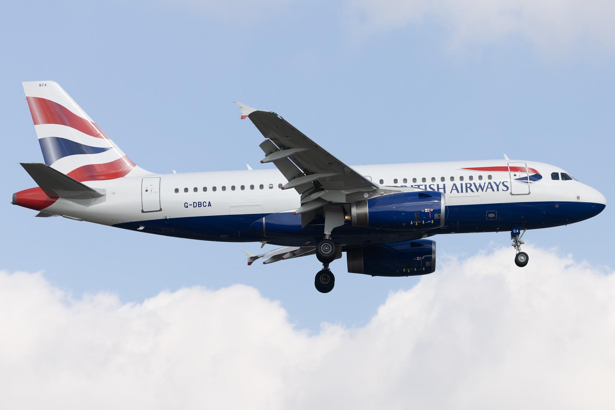 London Heathrow: British Airways (BA / BAW) | Airbus A319-131 A319 | G-DBCA | MSN 2098