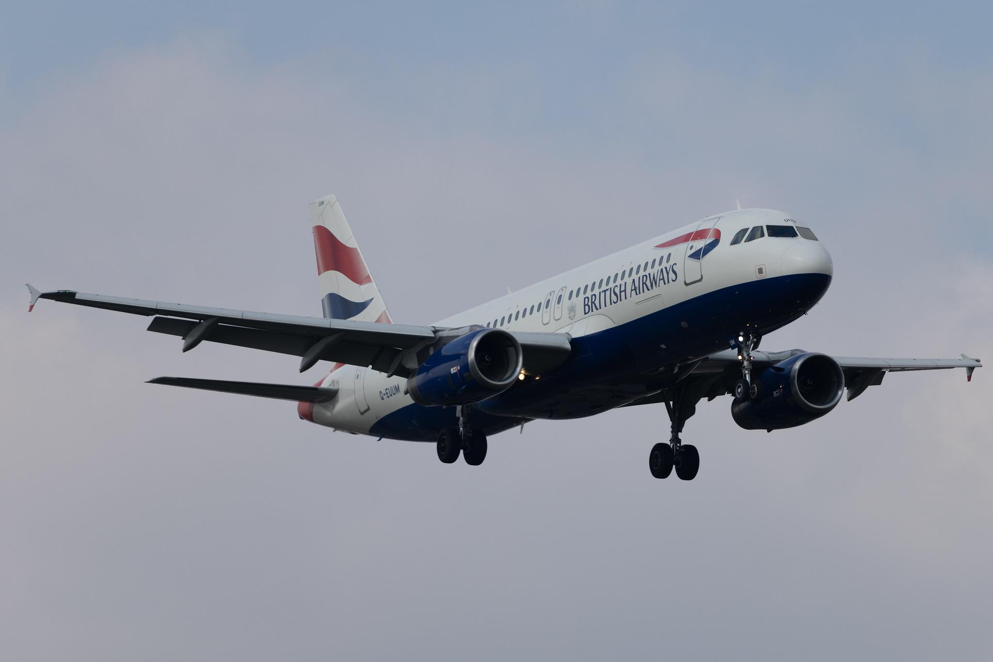 London Heathrow: British Airways (BA / BAW) | Airbus A320-232 A320 | G-EUUM | MSN 1907