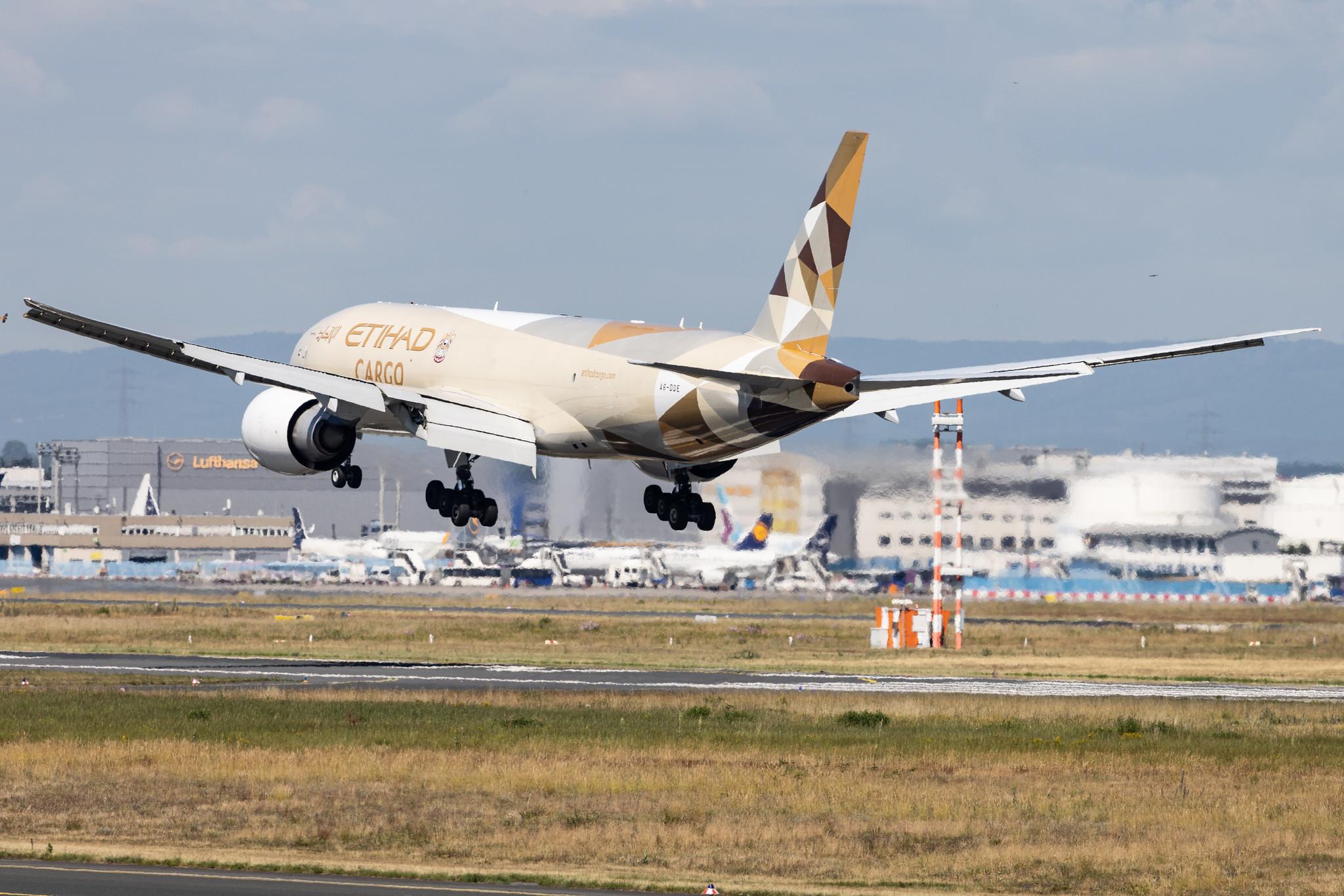 Frankfurt Airport: Etihad Cargo (EY / ETD) | Operator: Etihad Airways |  Boeing 777-FFX B77L | A6-DDE | MSN 62745