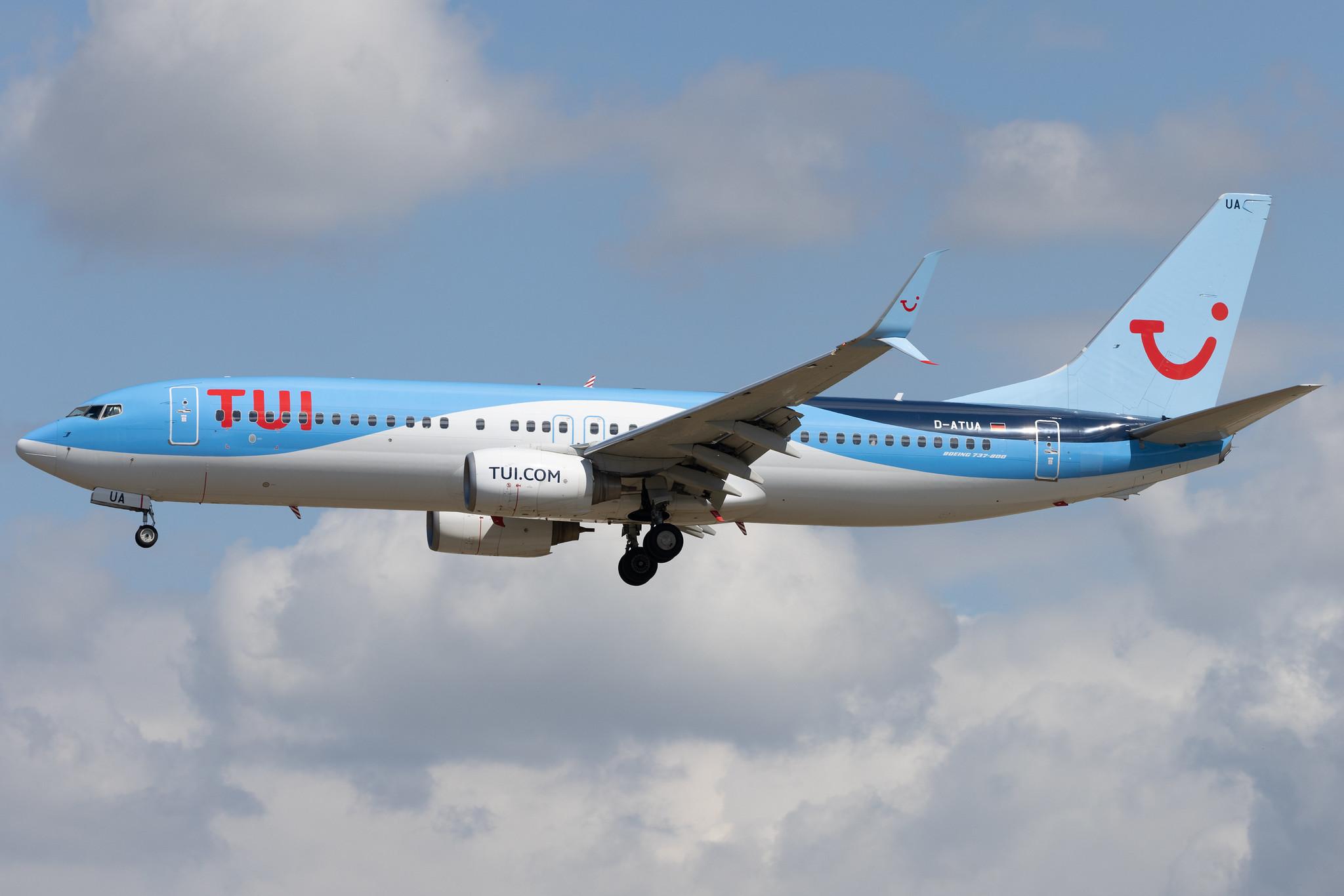 Frankfurt Airport: TUI (X3 / TUI) | Operator: TUI fly |  Boeing 737-8K5 B738 | D-ATUA | MSN 37245