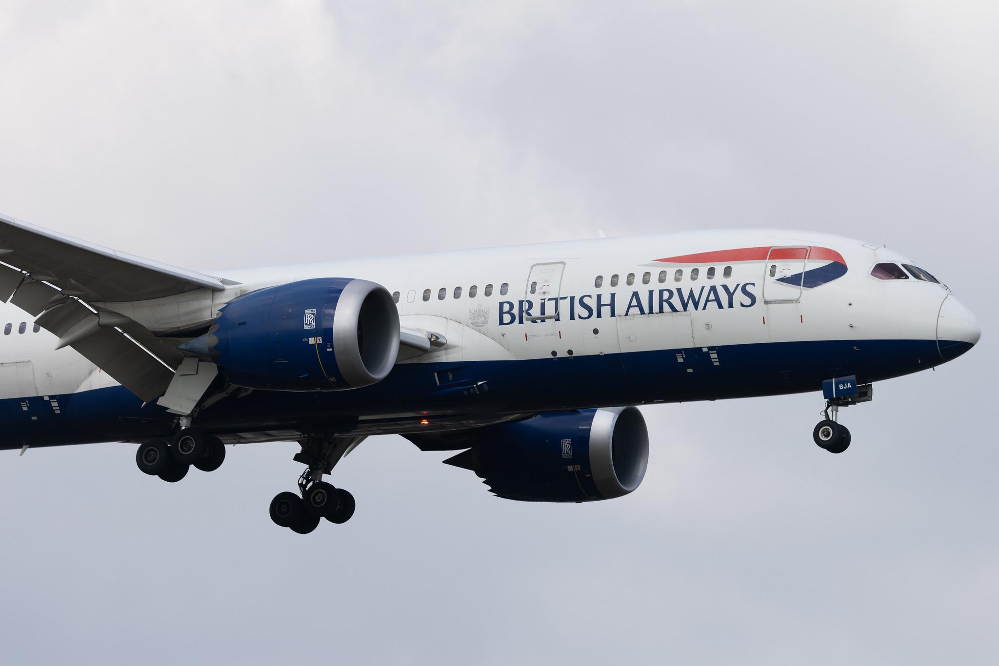 London Heathrow: British Airways (BA / BAW) | Boeing 787-8 Dreamliner B788 | G-ZBJA | MSN 38609