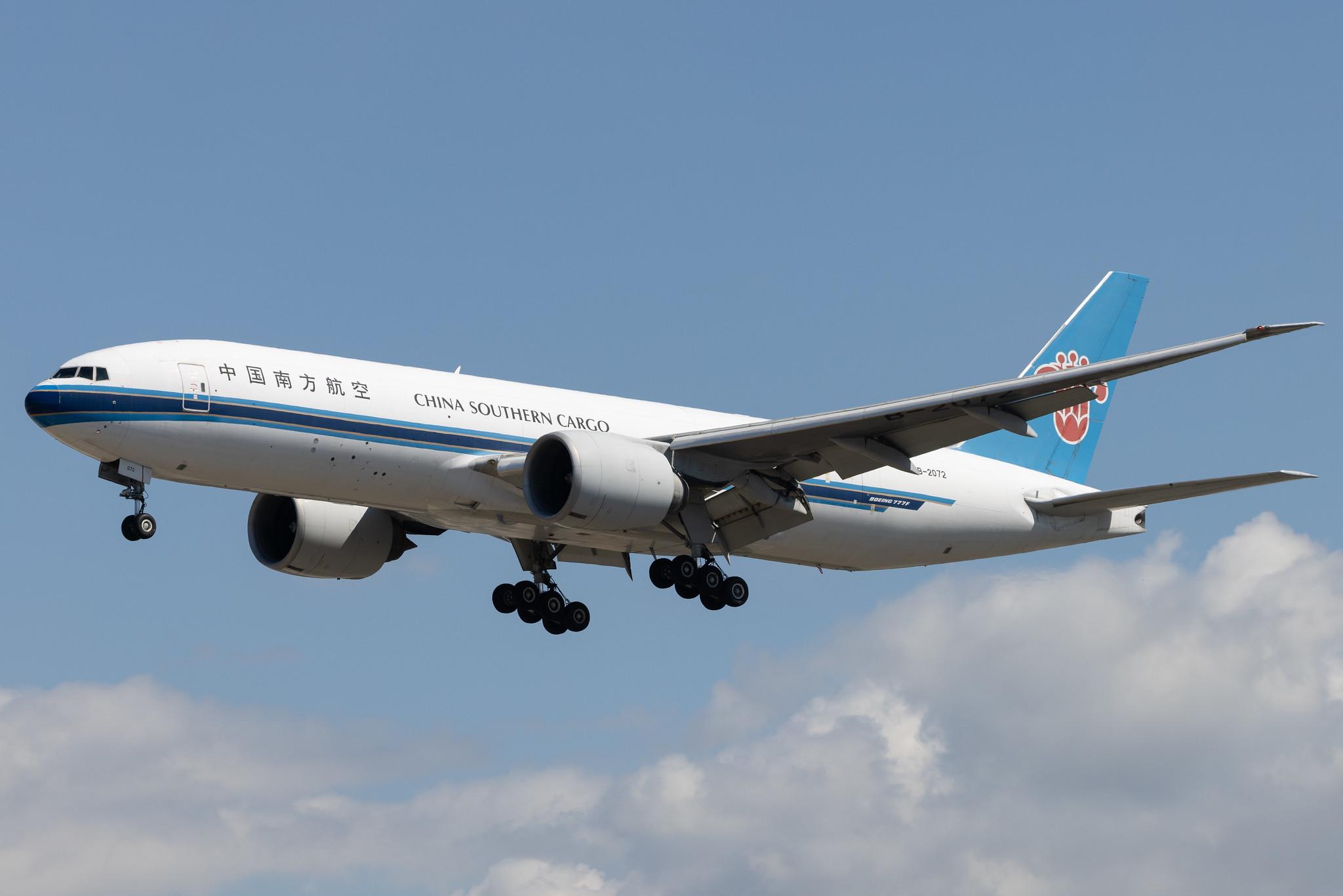 Frankfurt Airport: China Southern Cargo (CZ / CSN) | Operator: China Southern Airlines |  Boeing 777-F1B B77L | B-2072 | MSN 37310
