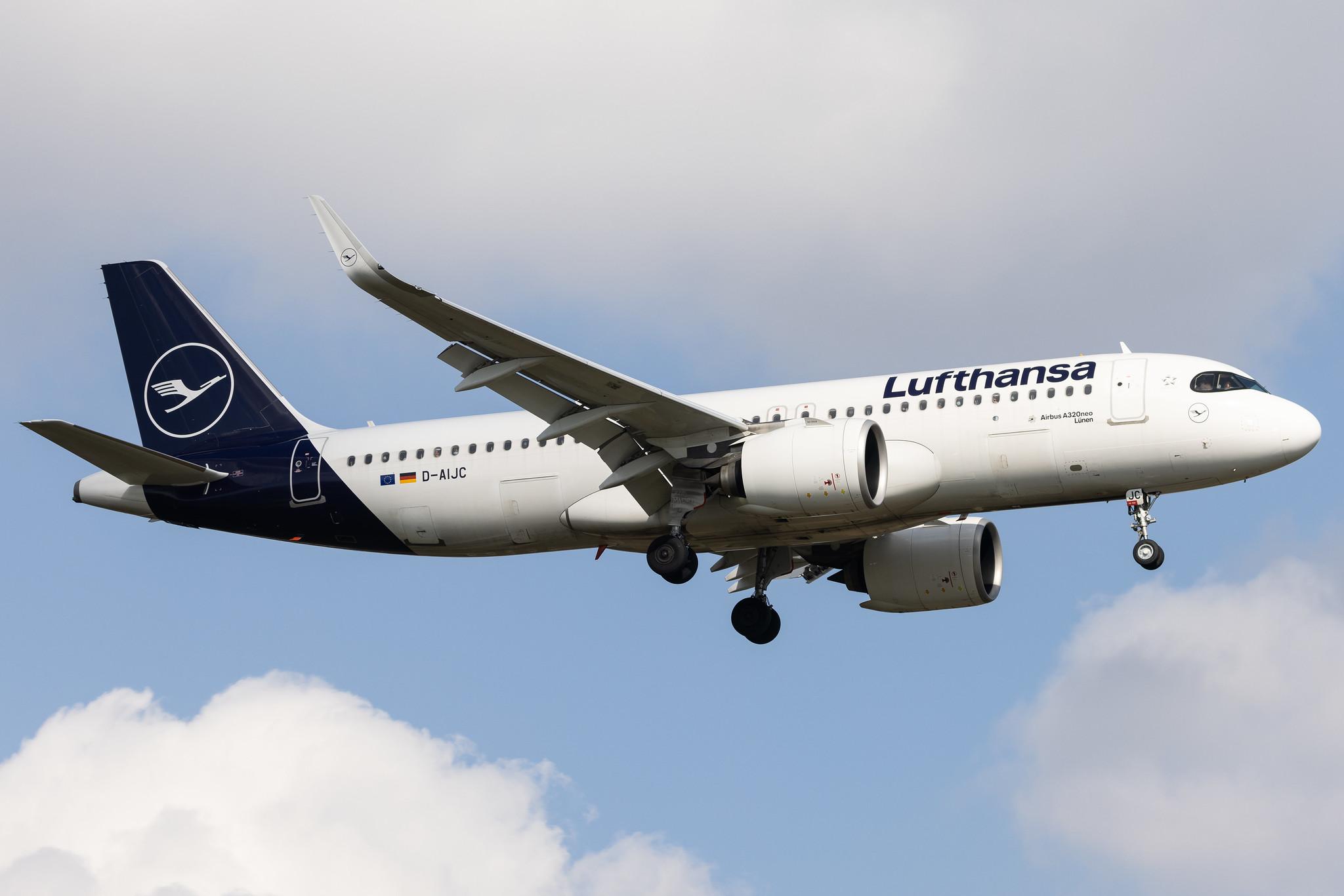London Heathrow: Lufthansa (LH / DLH) | Airbus A320-271N A20N | D-AIJC | MSN 09581
