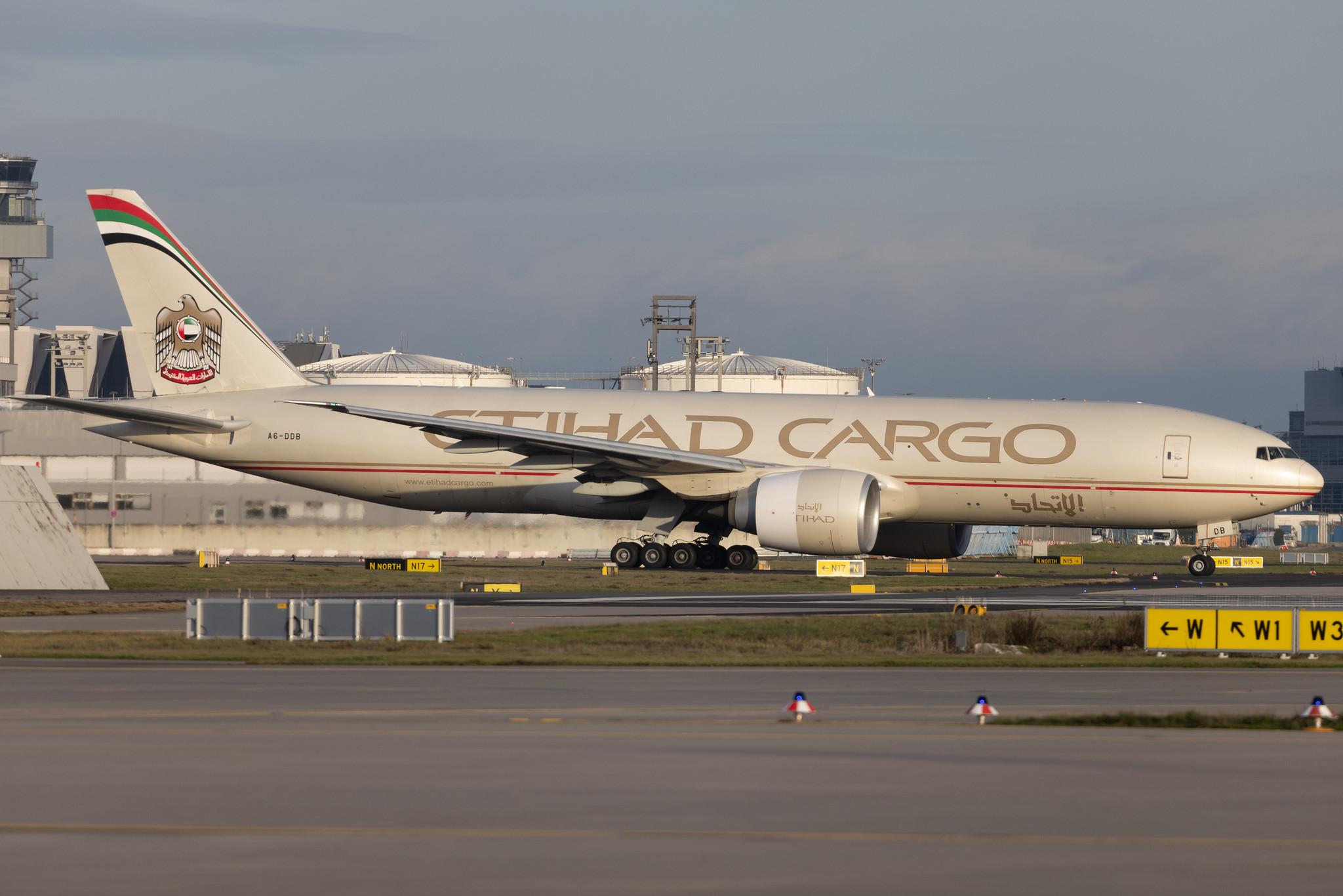 Frankfurt Airport: Etihad Cargo (EY / ETD) | Operator: Etihad Airways | Boeing 777-FFX B77L | A6-DDB | MSN 39692