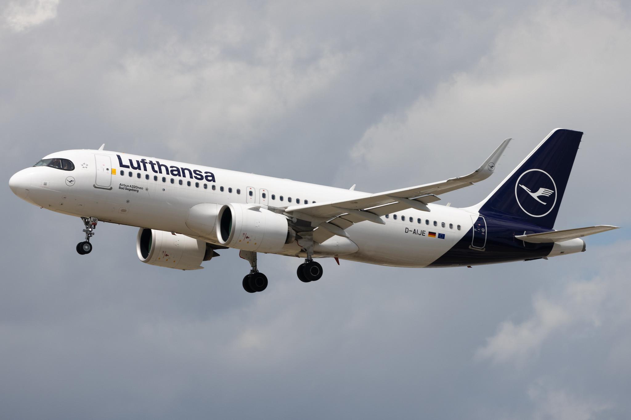 Frankfurt Airport: Lufthansa (LH / DLH) | Airbus A320-271N A20N | D-AIJE | MSN 10360