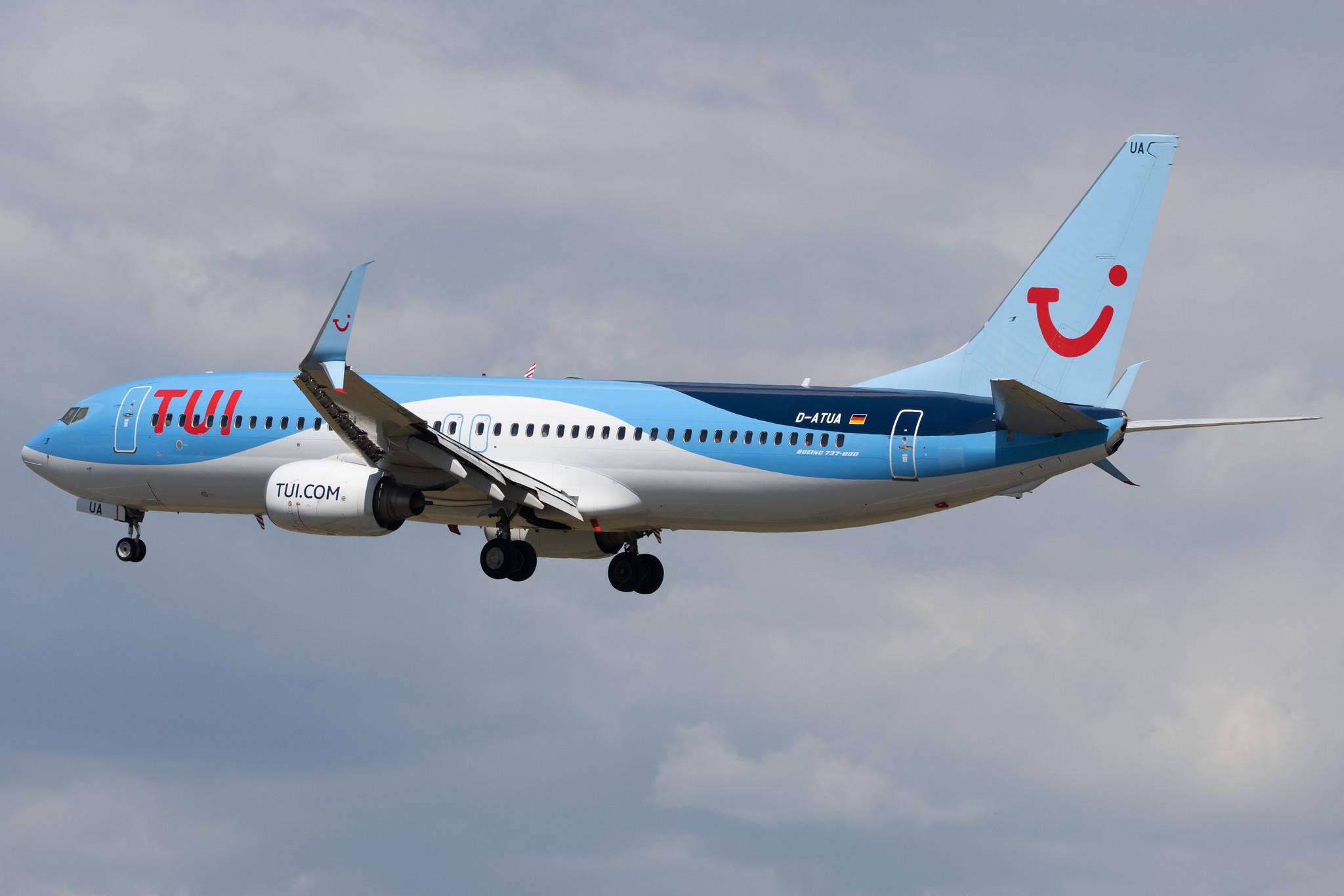 Frankfurt Airport: TUI (X3 / TUI) | Operator: TUI fly |  Boeing 737-8K5 B738 | D-ATUA | MSN 37245