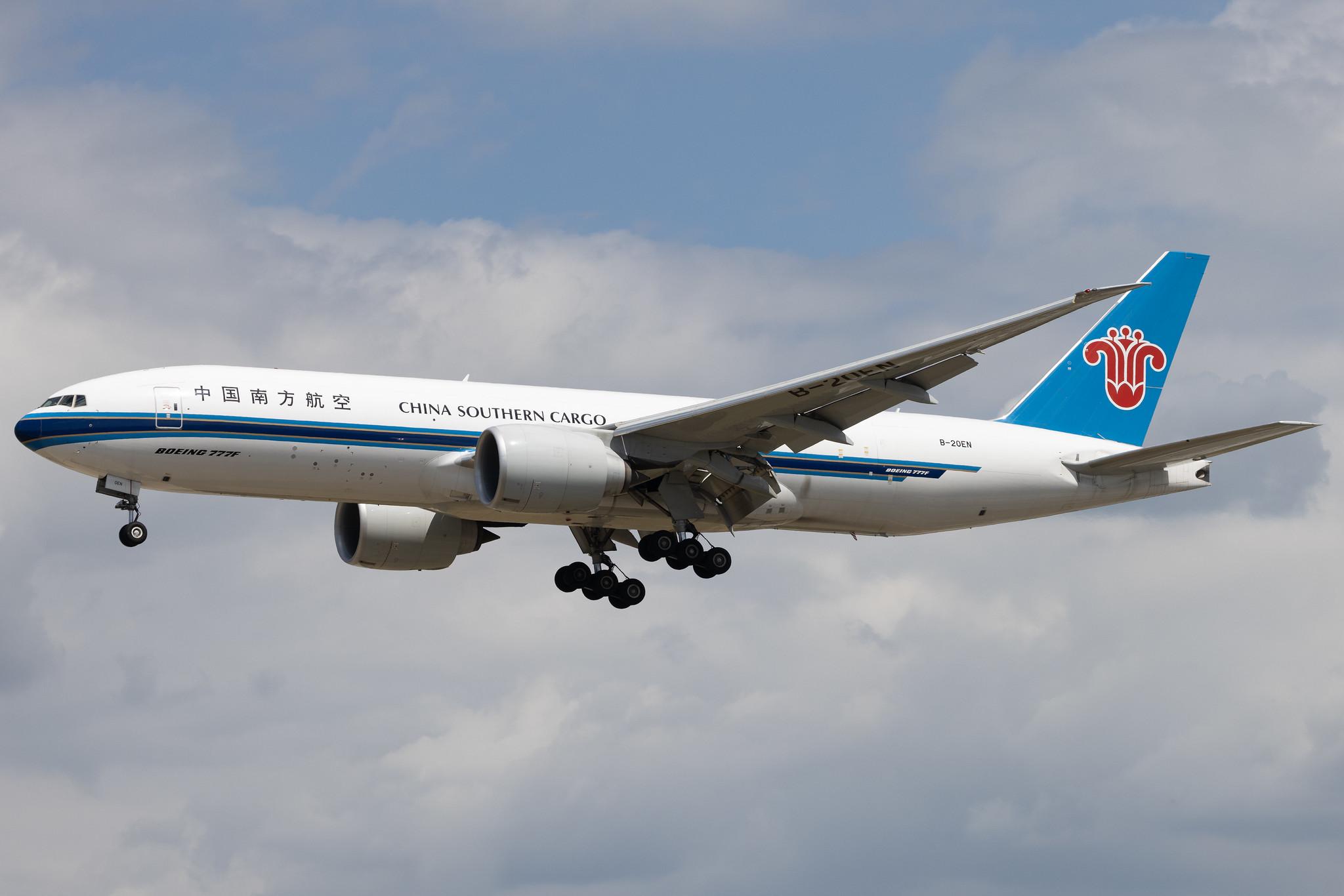Frankfurt Airport: China Southern Cargo (CZ / CSN) | Operator: China Southern Airlines |  Boeing 777-F B77L | B-20EN | MSN 65422