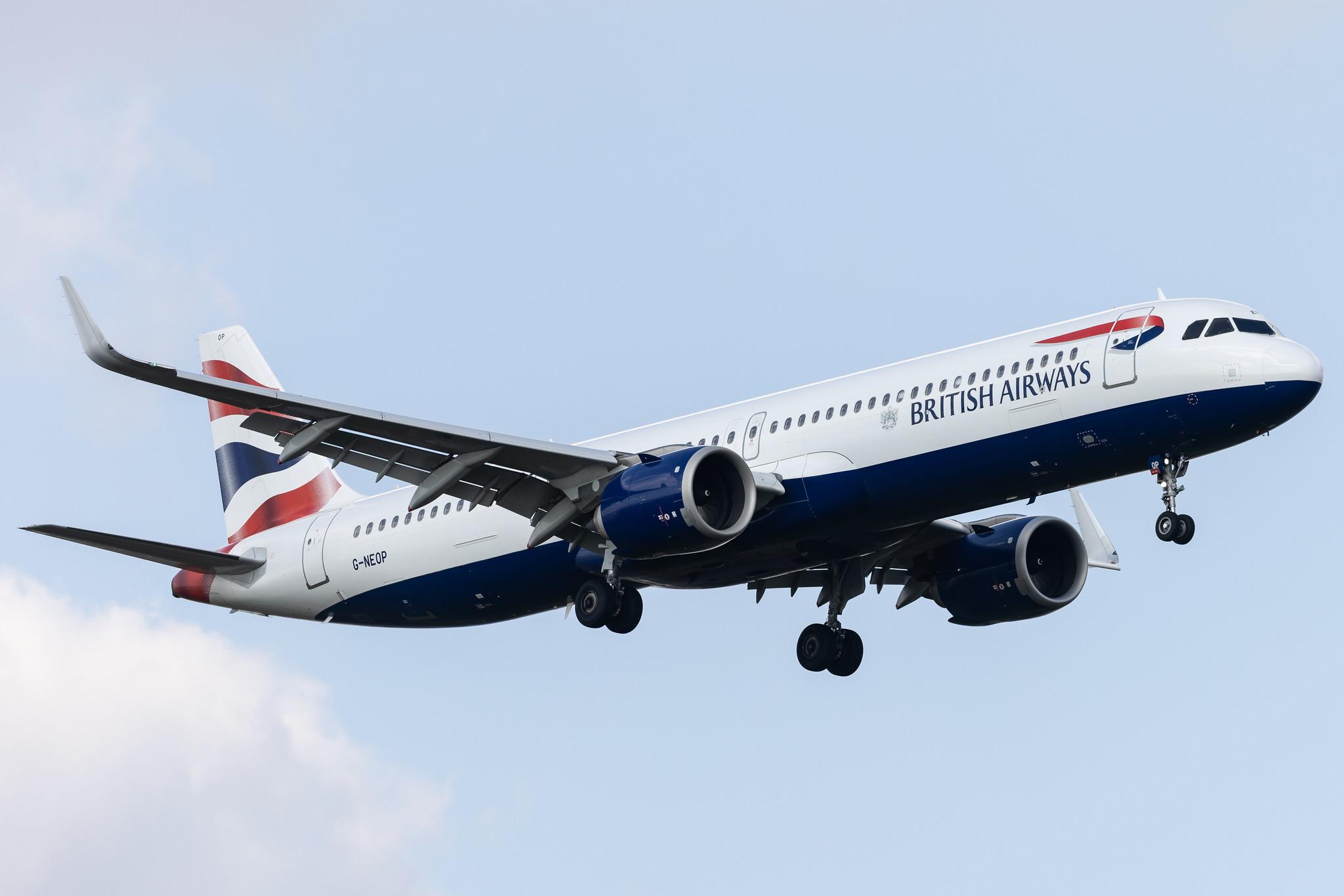 London Heathrow: British Airways (BA / BAW) | Airbus A321-251NX A21N | G-NEOP | MSN 8469