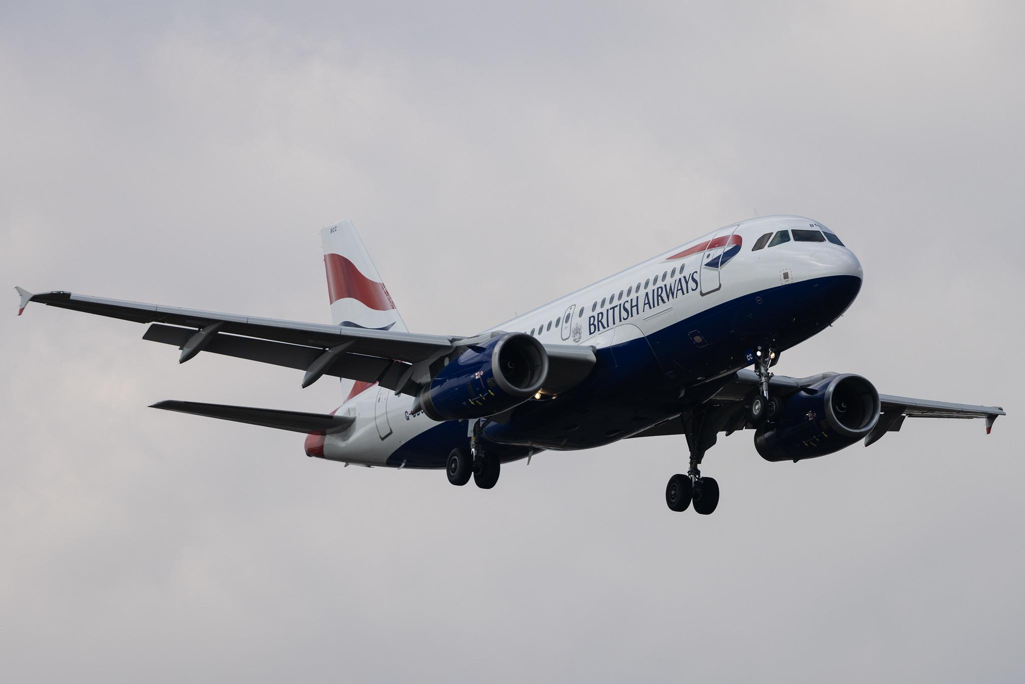 London Heathrow: British Airways (BA / BAW) | Airbus A319-131 A319 | G-DBCC | MSN 2194
