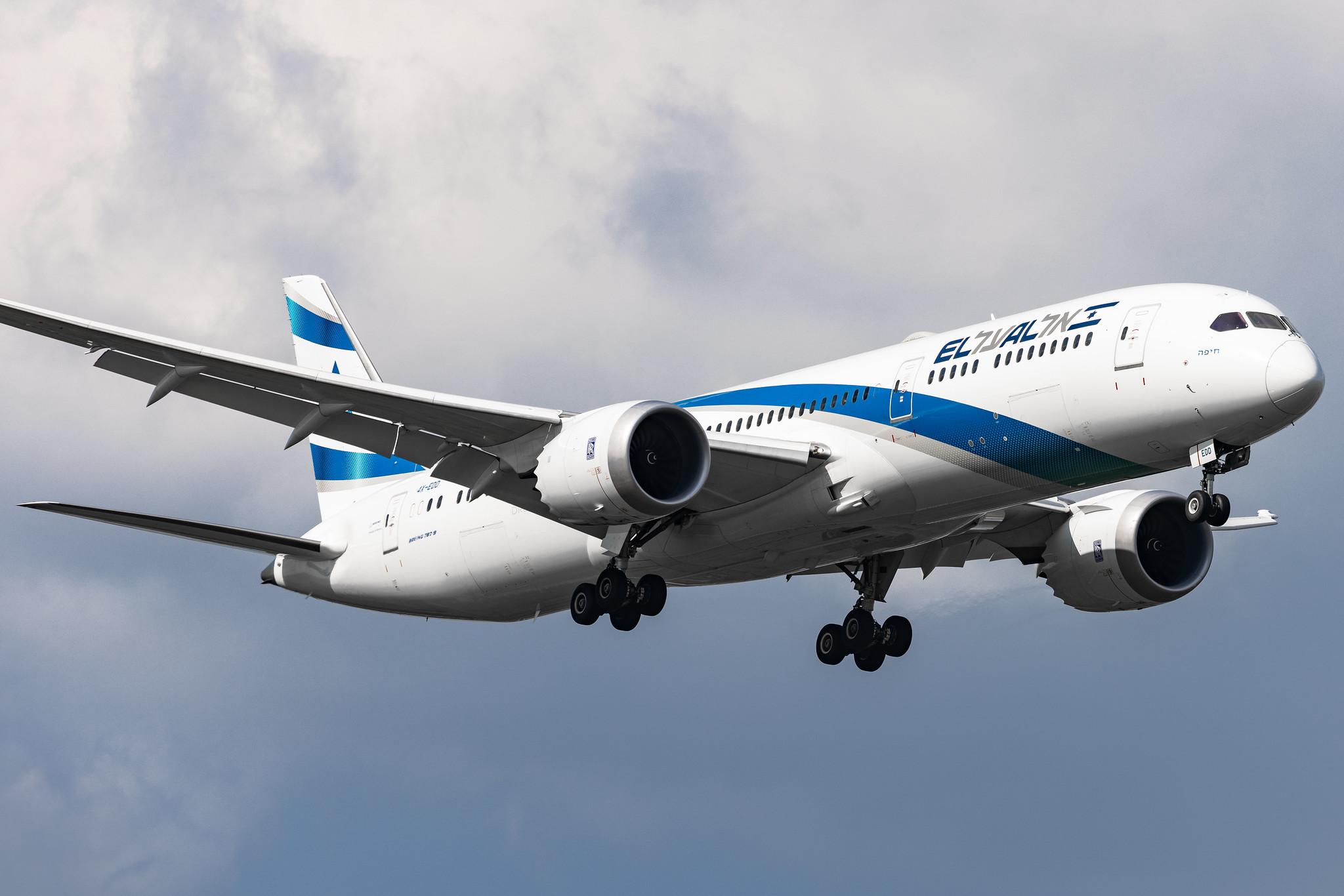 London Heathrow: El Al (LY / ELY) | Boeing 787-9 Dreamliner B789 | 4X-EDD | MSN 63392