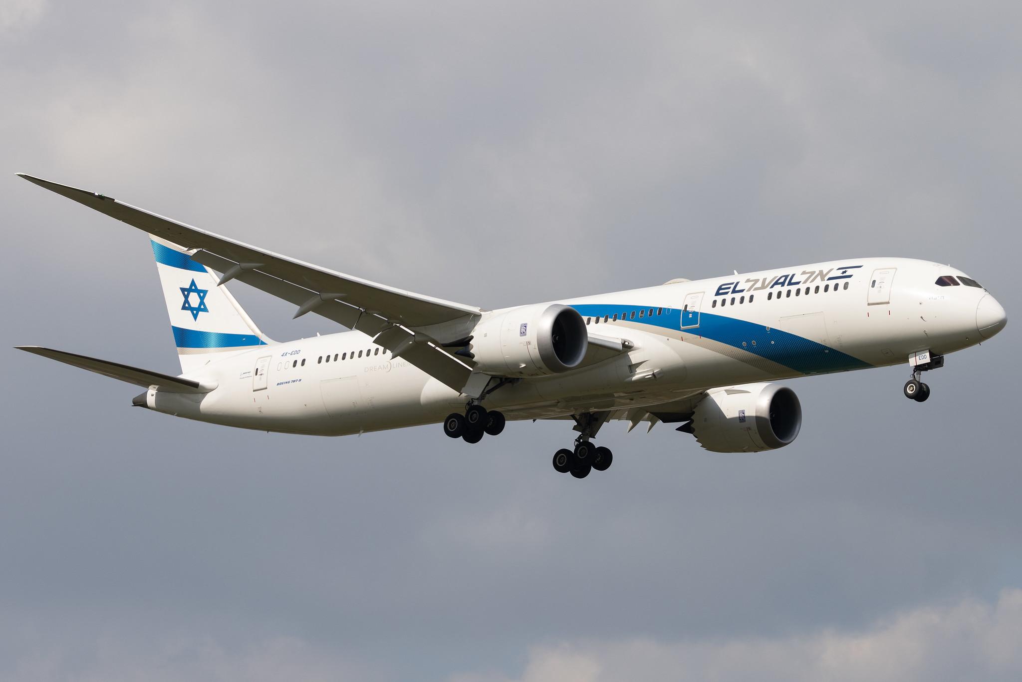 London Heathrow: El Al (LY / ELY) | Boeing 787-9 Dreamliner B789 | 4X-EDD | MSN 63392