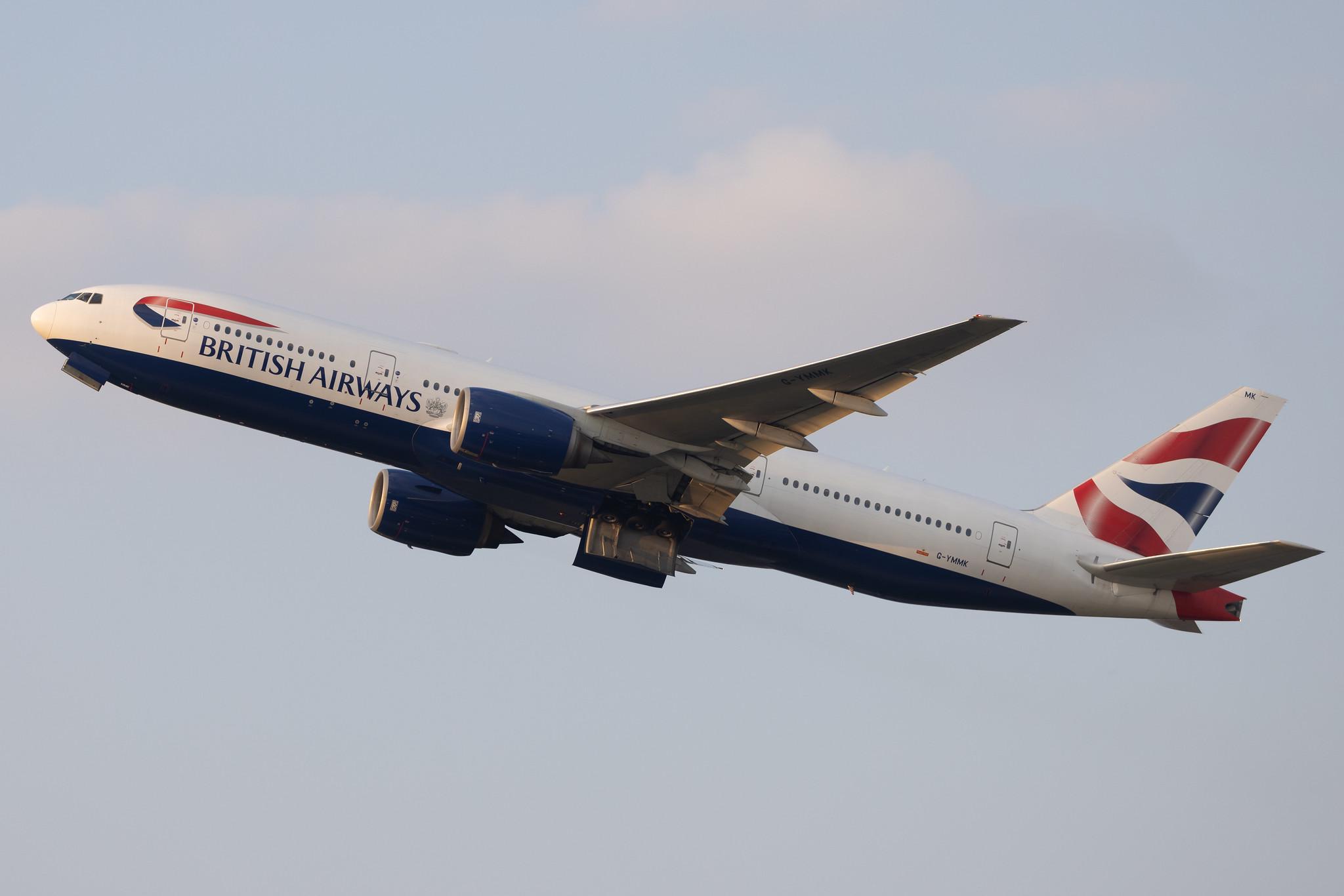 London Heathrow: British Airways (BA / BAW) | Boeing 777-236(ER) B772 | G-YMMK | MSN 30312