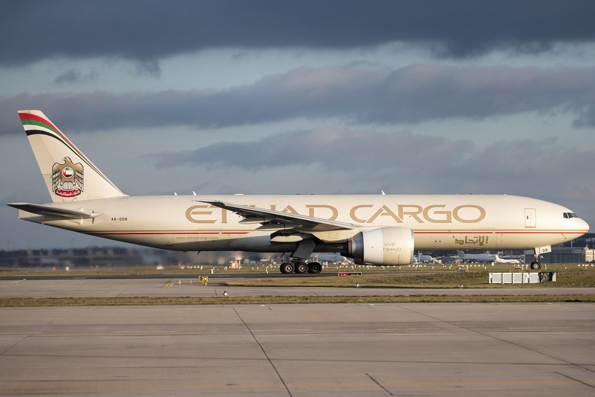 Frankfurt Airport: Etihad Cargo (EY / ETD) | Operator: Etihad Airways | Boeing 777-FFX B77L | A6-DDB | MSN 39692