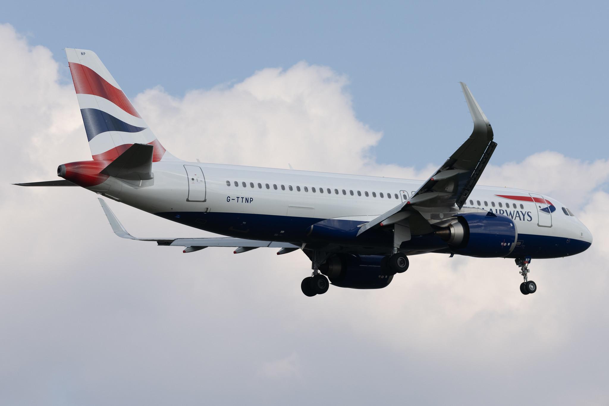 London Heathrow: British Airways (BA / BAW) | Airbus A320-251N A20N | G-TTNP | MSN 10548