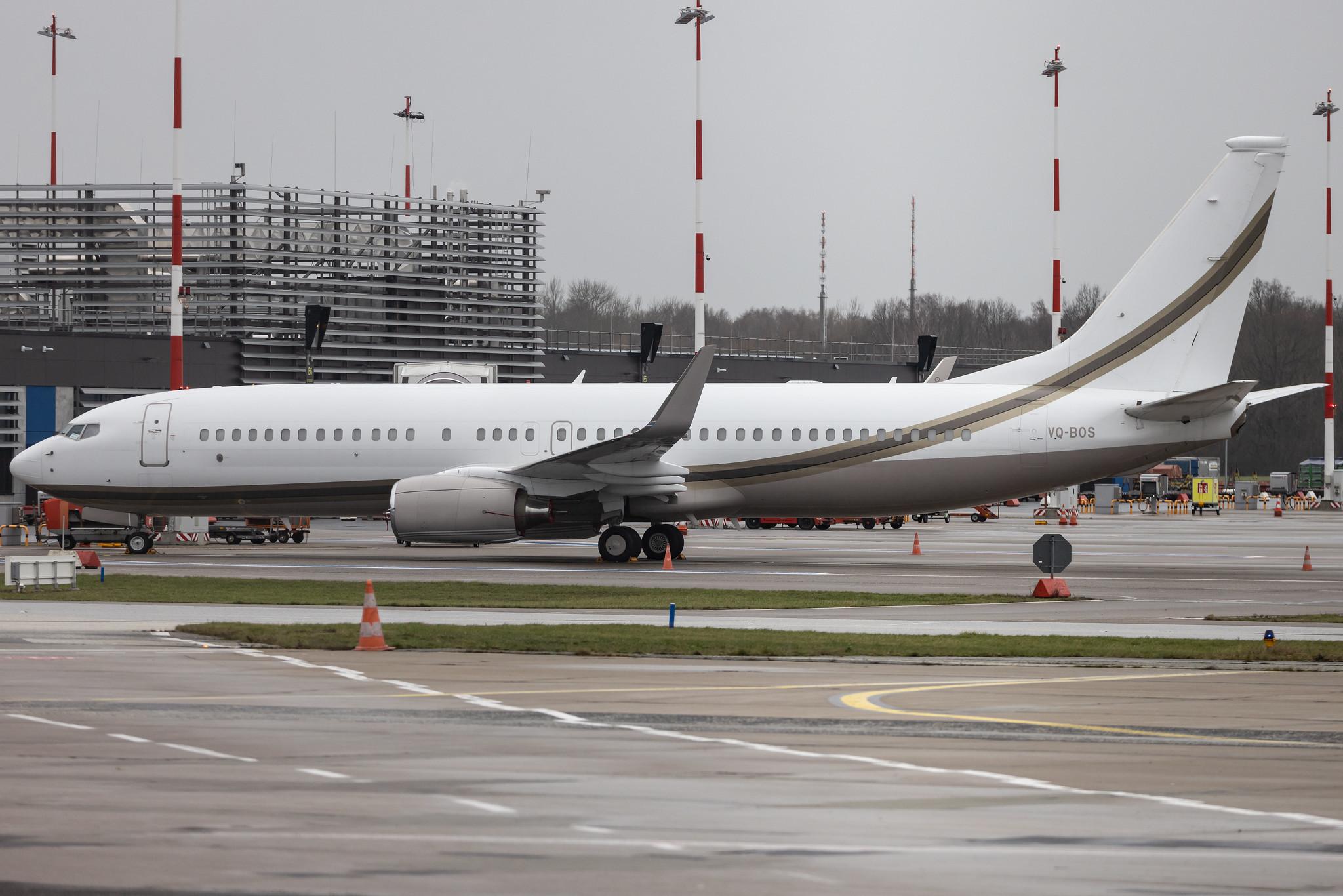 Hamburg Airport: Private owner | Boeing 737-8GQ(BBJ2) B738 | VQ-BOS | MSN 35792