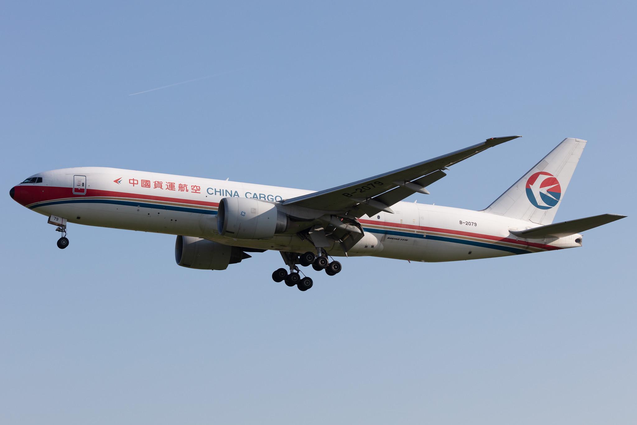 Amsterdam Schiphol: China Cargo Airlines (CK / CKK) |  Boeing 777-F6N B77L | B-2079 | MSN 37715