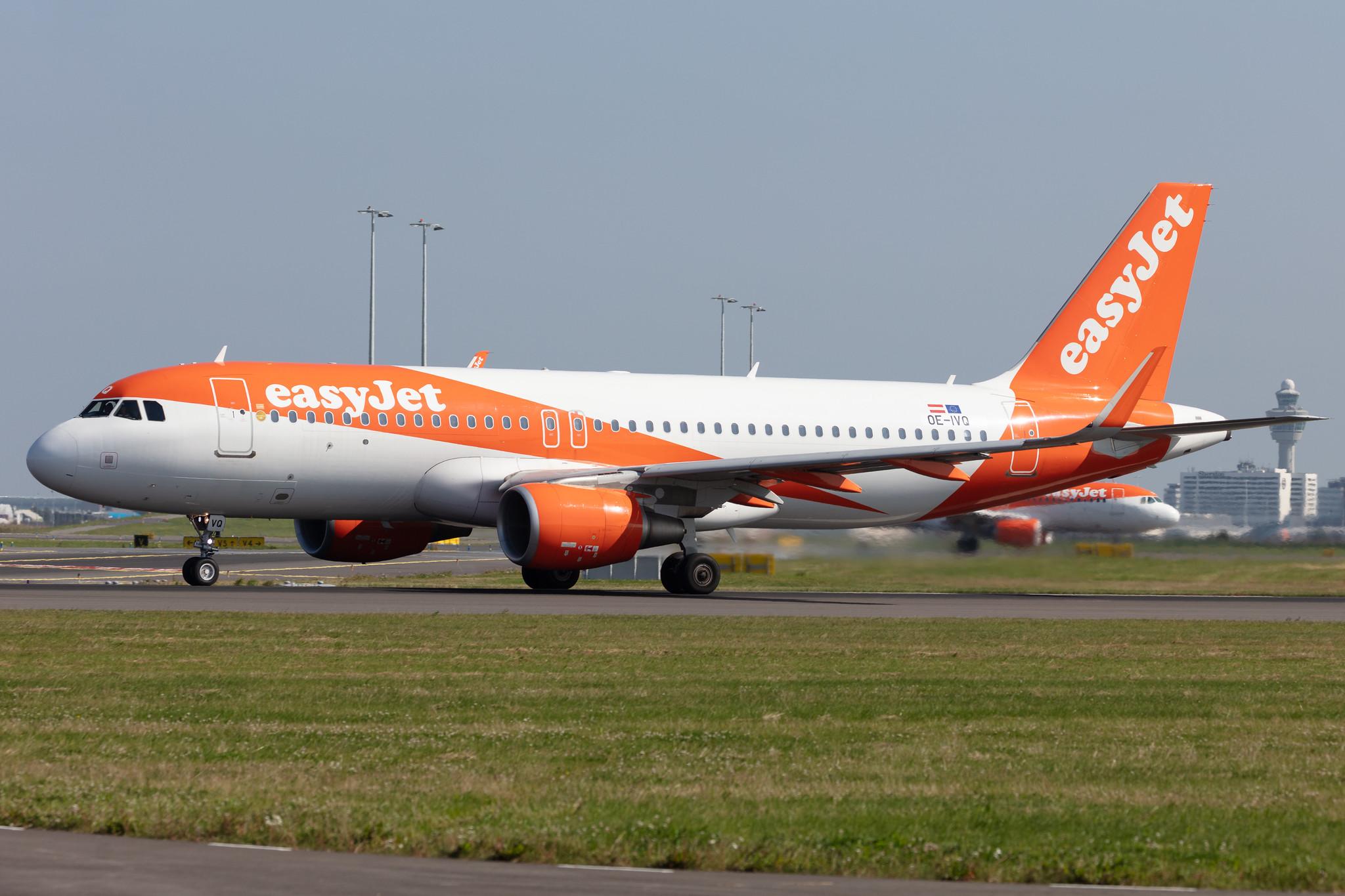 Amsterdam Schiphol: easyJet (U2 / EZY) | Operator: easyJet Europe |  Airbus A320-214 A320 | OE-IVQ | MSN 7228
