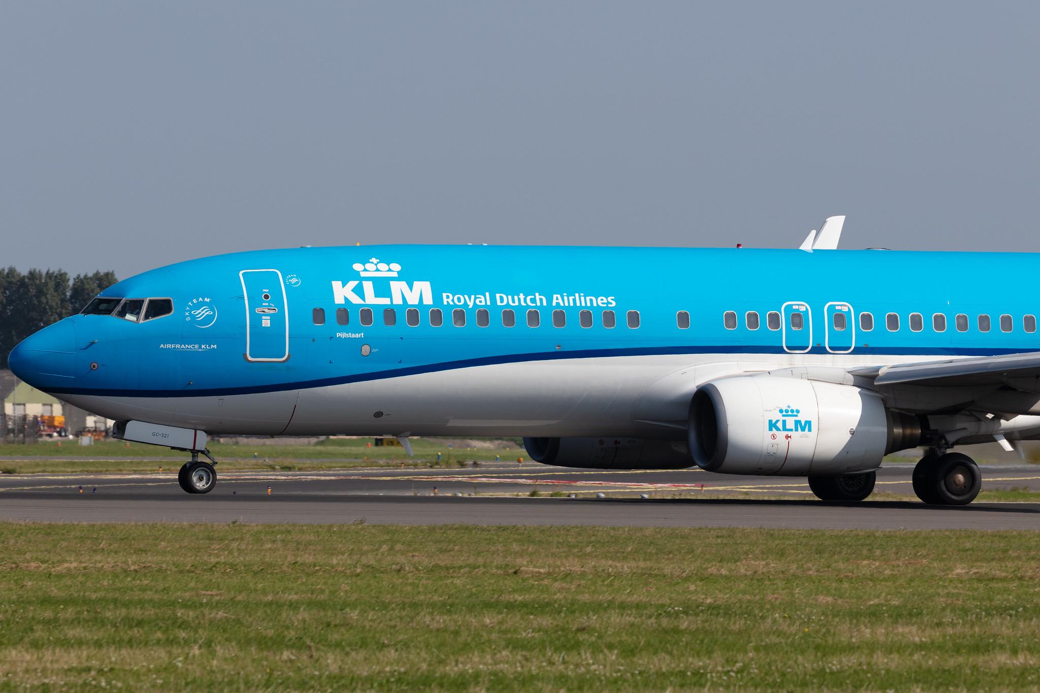 Amsterdam Schiphol: KLM (KL / KLM) |  Boeing 737-8K2 B738 | PH-BGC | MSN 30361