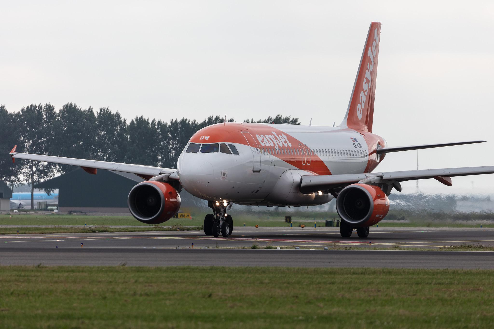 Amsterdam Schiphol: easyJet (U2 / EZY) | Operator: easyJet Europe |  Airbus A319-111 A319 | OE-LQW | MSN 4129