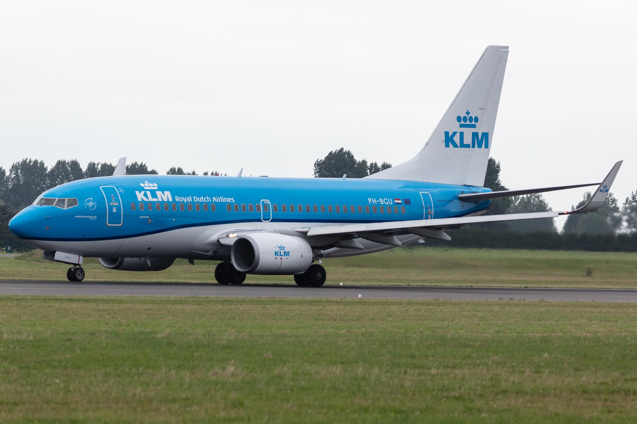 Amsterdam Schiphol: KLM (KL / KLM) |  Boeing 737-7K2 B737 | PH-BGU | MSN 39257