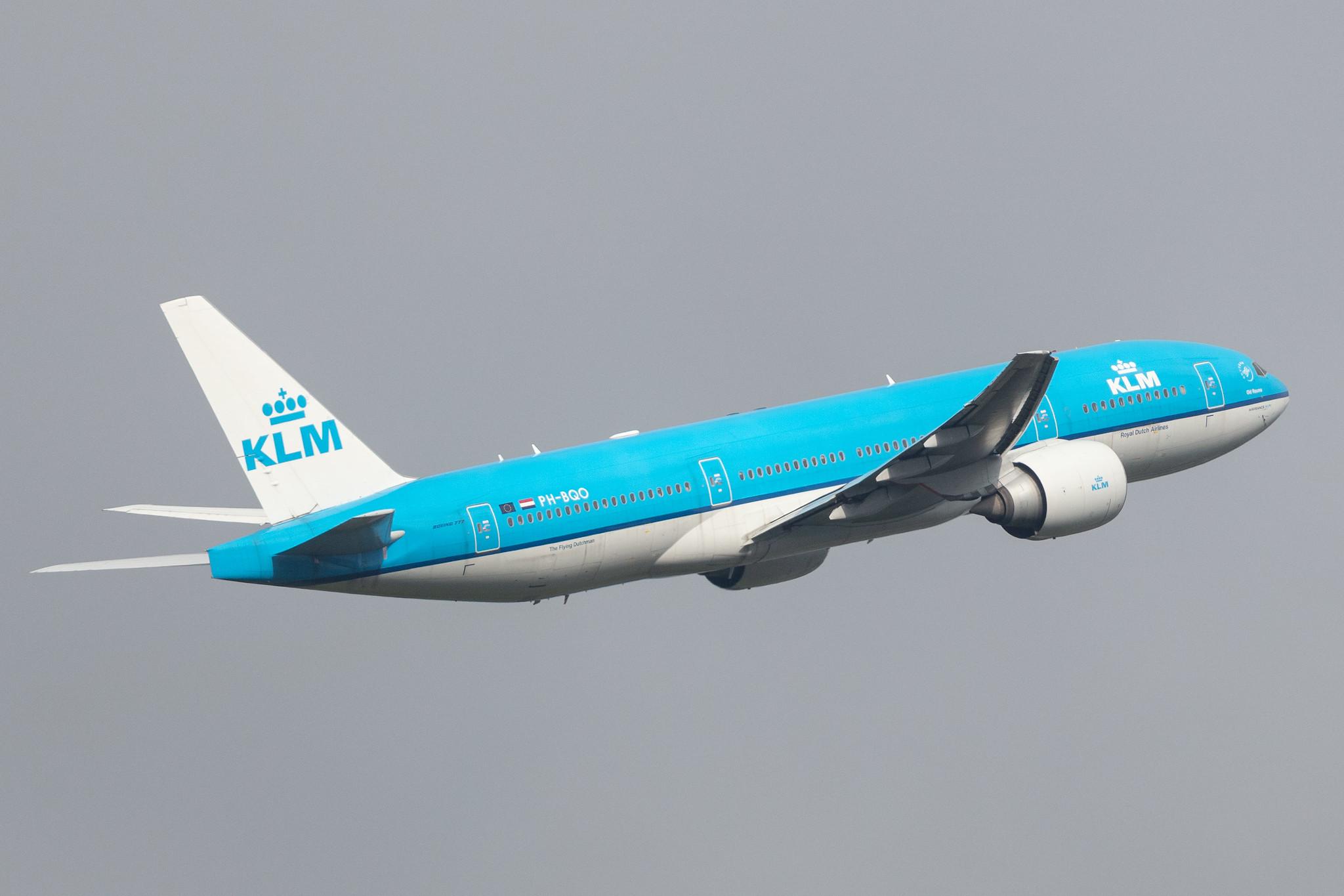 Amsterdam Schiphol: KLM (KL / KLM) |  Boeing 777-206(ER) B772 | PH-BQO | MSN 35295