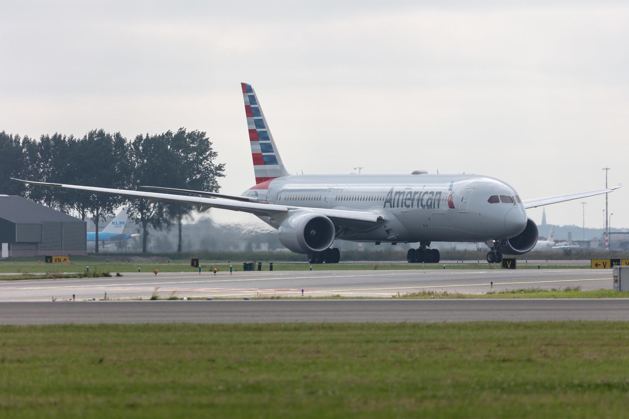 Amsterdam Schiphol: American Airlines (AA / AAL) |  Boeing 787-9 Dreamliner B789 | N838AA | MSN 40659