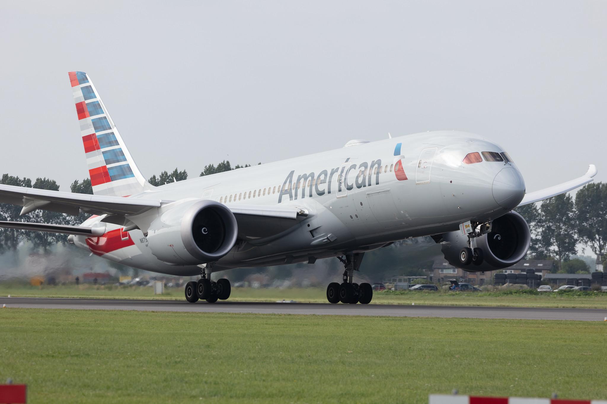 Amsterdam Schiphol: American Airlines (AA / AAL) |  Boeing 787-8 Dreamliner B788 | N873BB | MSN 65993