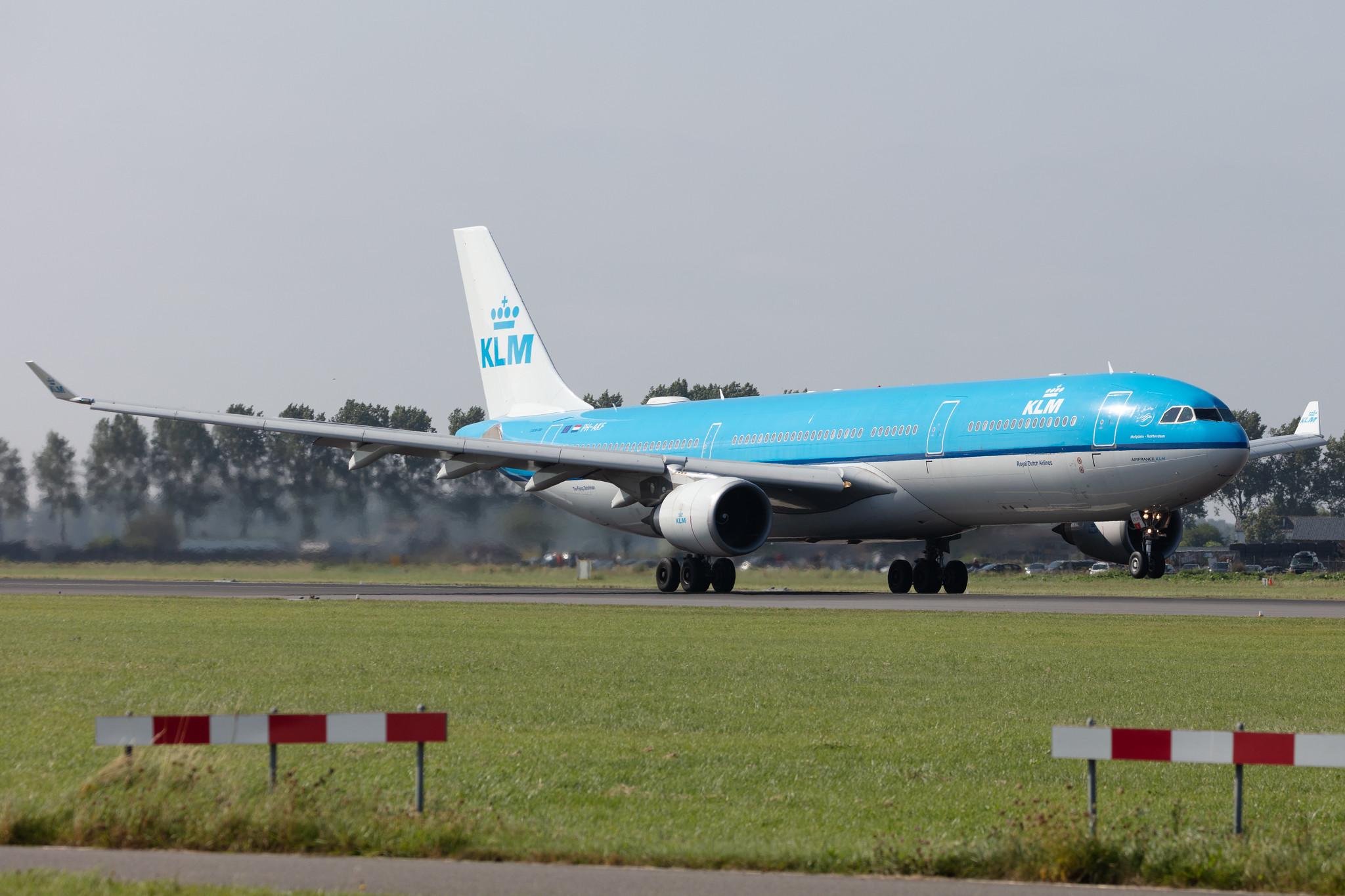 Amsterdam Schiphol: KLM (KL / KLM) |  Airbus A330-303 A333 | PH-AKF | MSN 1580