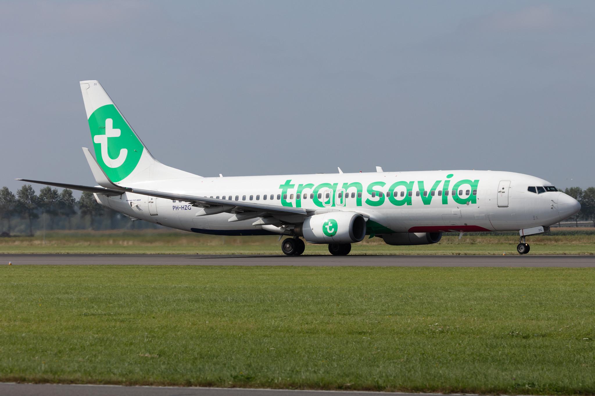 Amsterdam Schiphol: Transavia (HV / TRA) |  Boeing 737-8K2 B738 | PH-HZG | MSN 28379