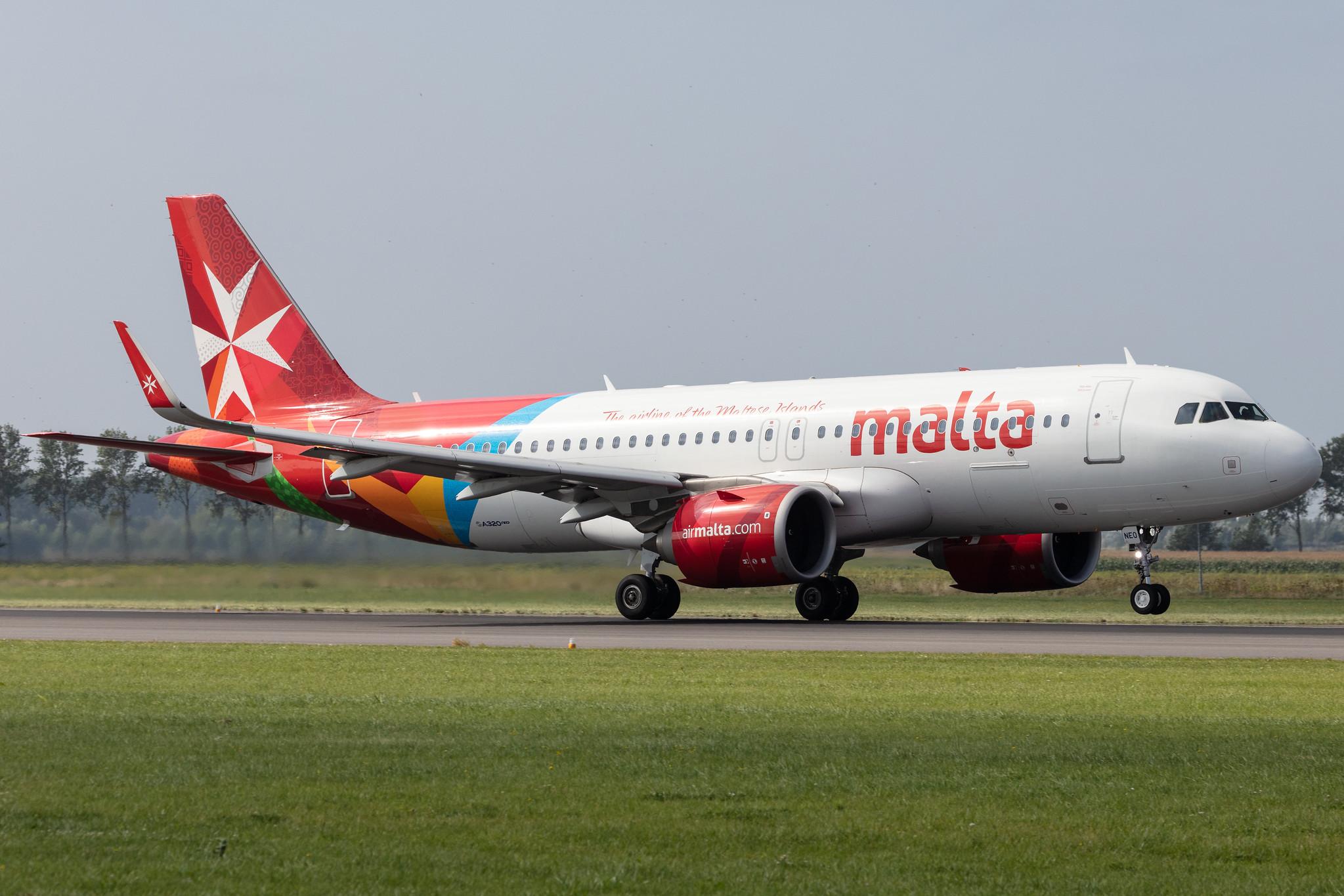 Amsterdam Schiphol: Air Malta (KM / AMC) |  Airbus A320-251N A20N | 9H-NEO | MSN 7875