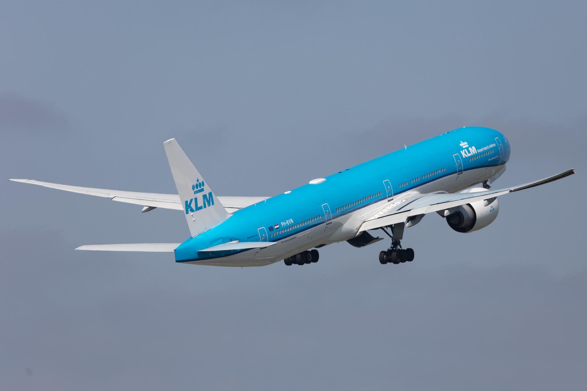 Amsterdam Schiphol: KLM (KL / KLM) |  Boeing 777-306(ER) B77W | PH-BVN | MSN 44549