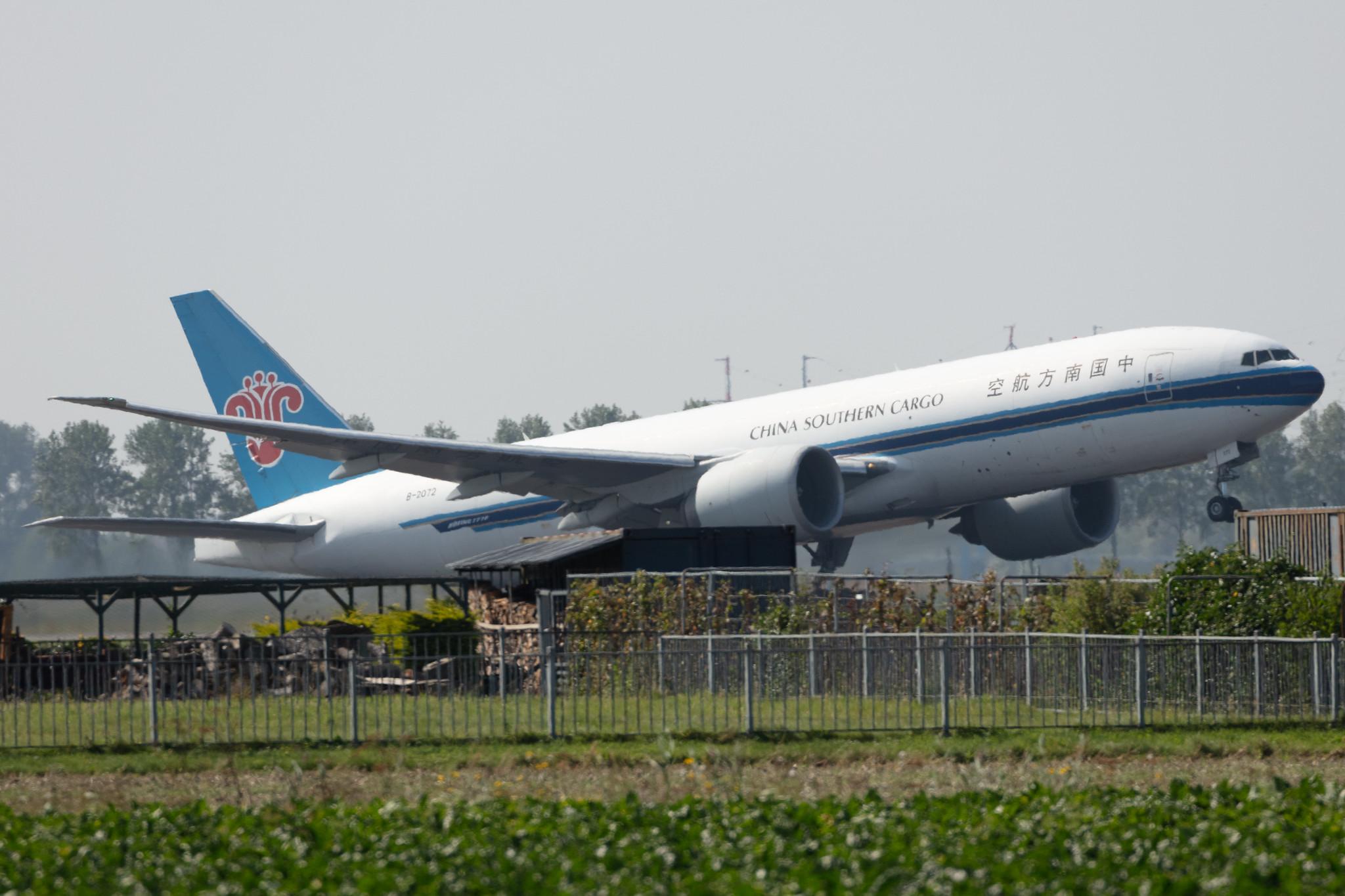Amsterdam Schiphol: China Southern Cargo (CZ / CSN) | Operator: China Southern Airlines |  Boeing 777-F1B B77L | B-2072 | MSN 37310