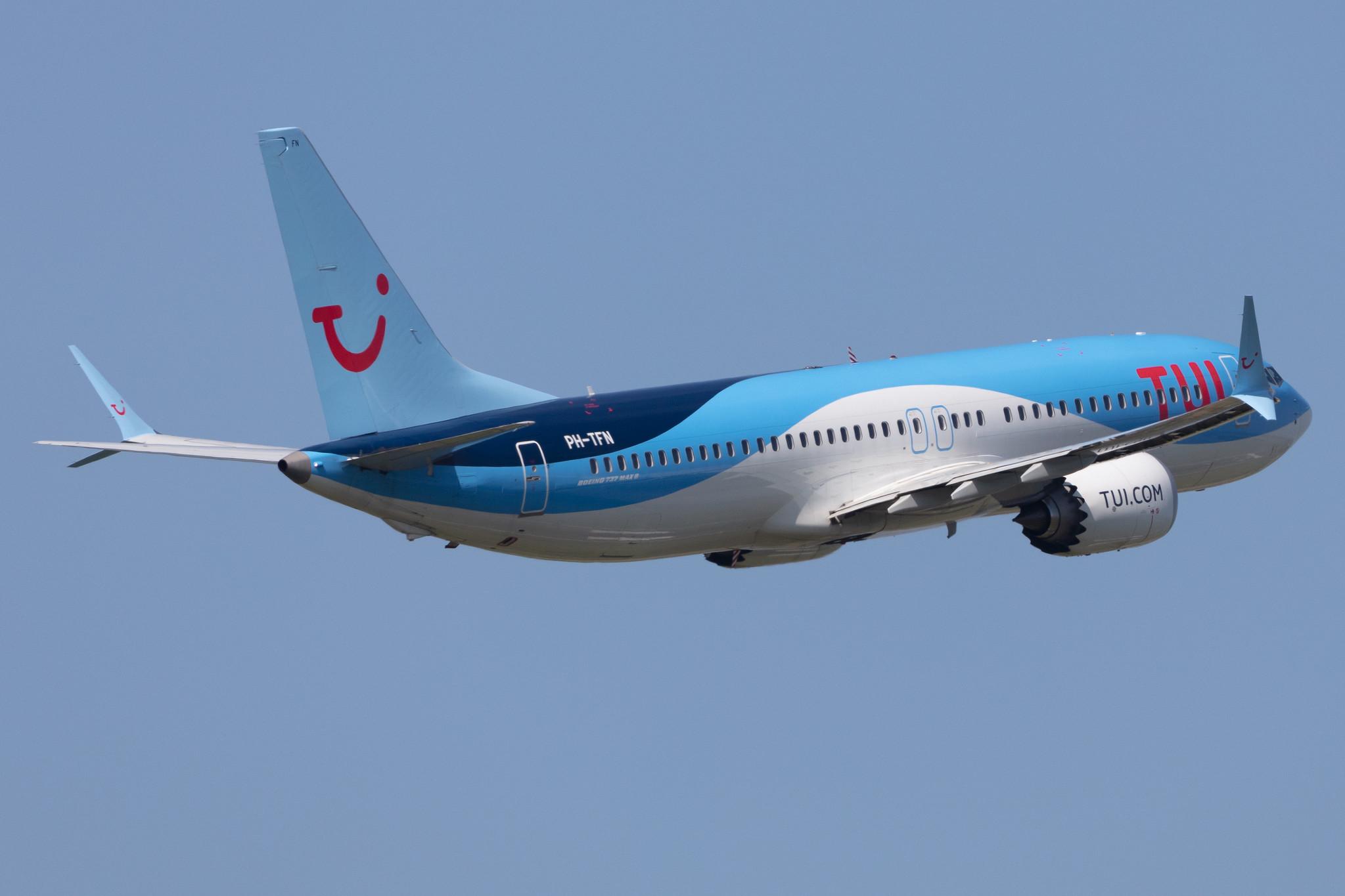 Amsterdam Schiphol: TUI (X3 / TUI) | Operator: TUI fly Netherlands |  Boeing 737 MAX 8 B38M | PH-TFN | MSN 44596