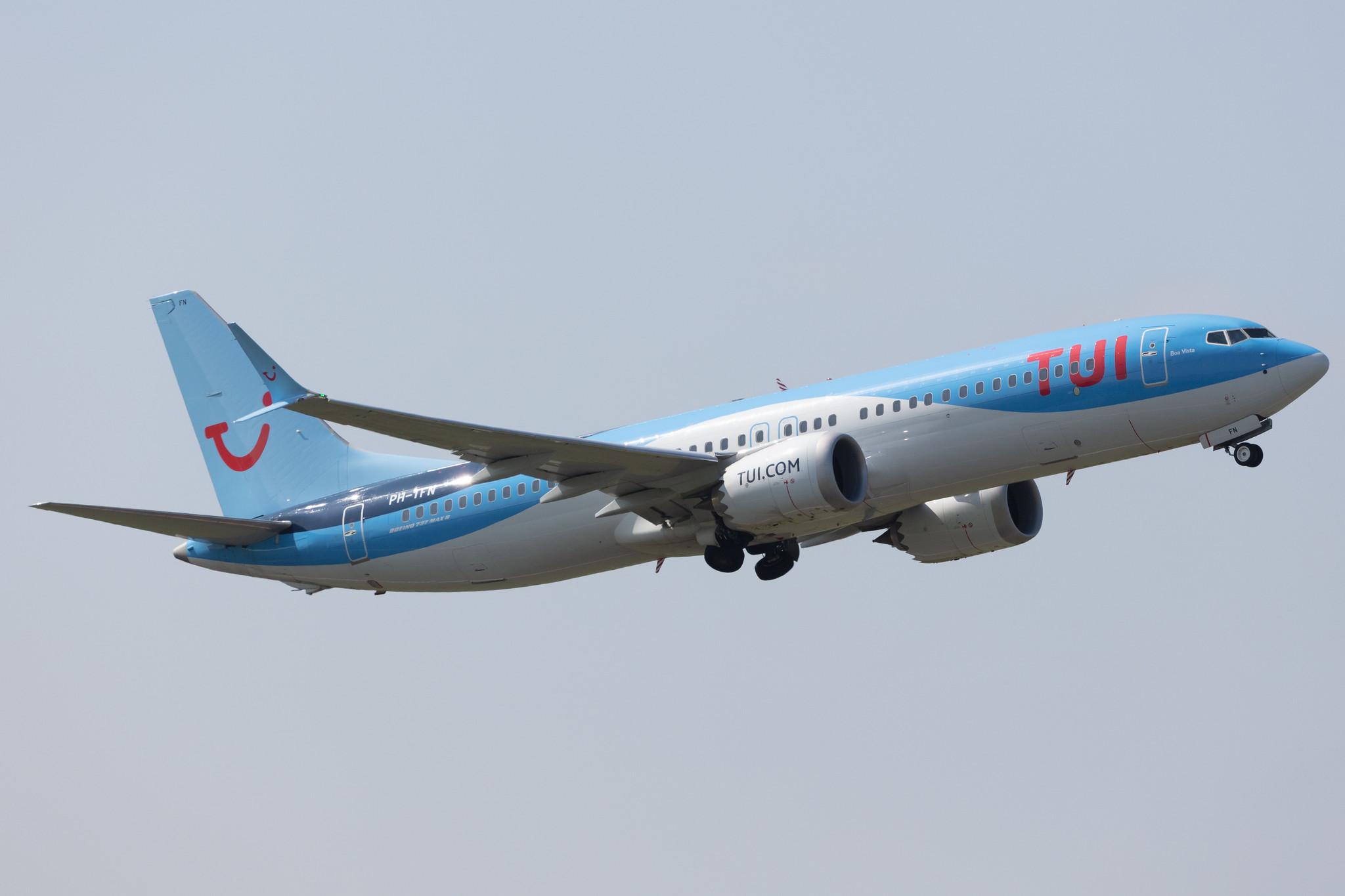 Amsterdam Schiphol: TUI (X3 / TUI) | Operator: TUI fly Netherlands |  Boeing 737 MAX 8 B38M | PH-TFN | MSN 44596