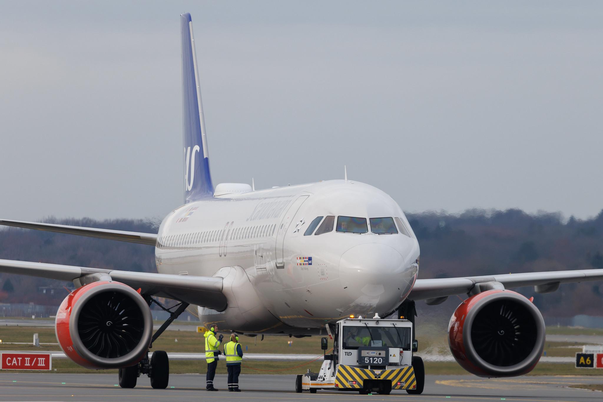 Hamburg Airport: SAS (SK / SAS) | Airbus A320-251N A20N | LN-RGM | MSN 7277