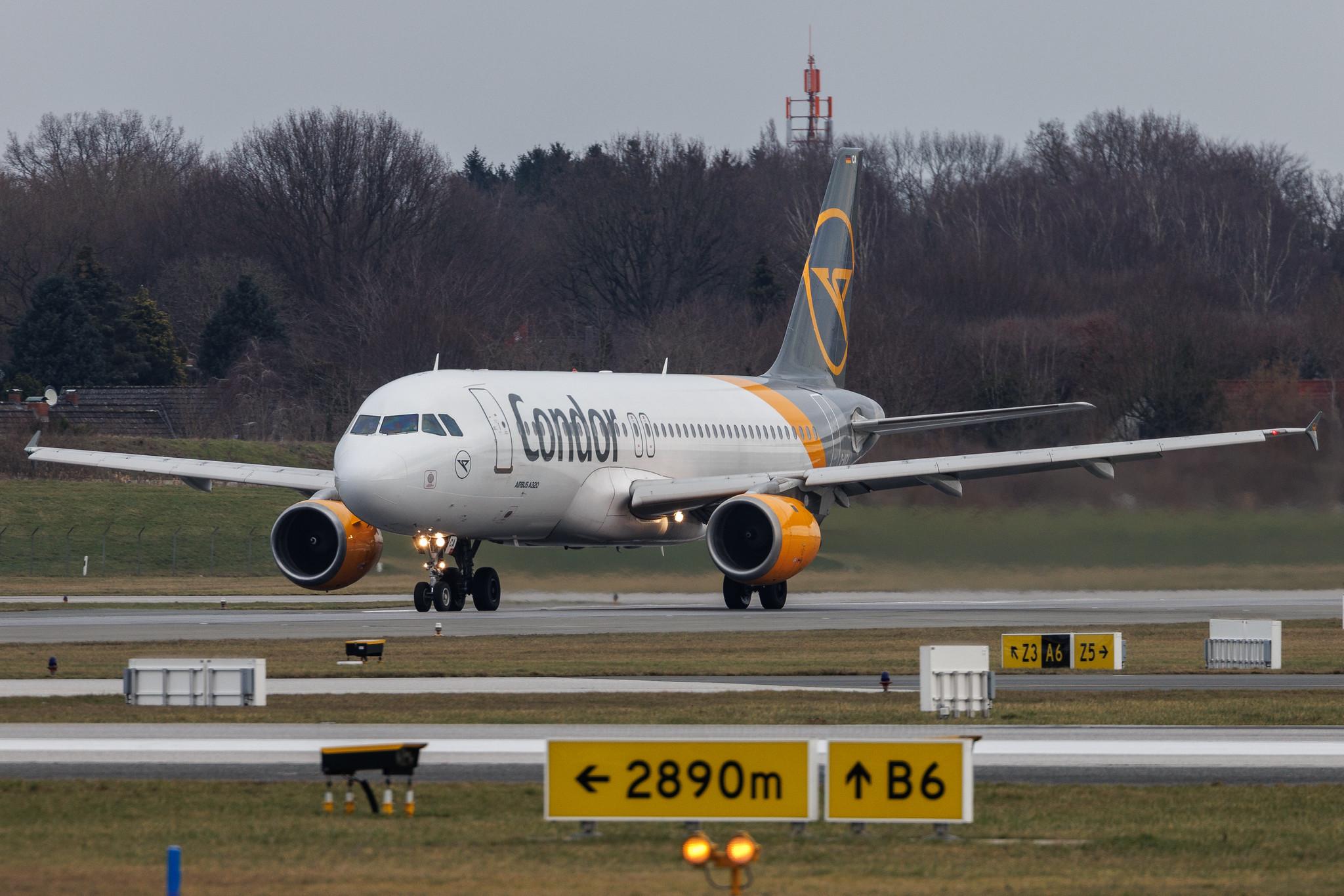 Hamburg Airport: Condor (DE / CFG) | Airbus A320-212 A320 | D-AICA | MSN 0774
