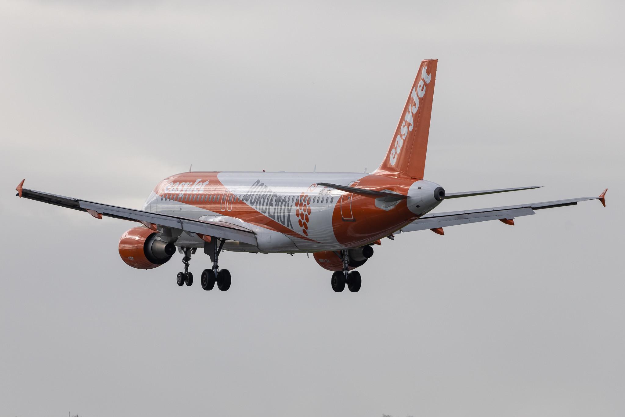 Aeroporto de Lisboa: easyJet (U2 / EZY) | Livery: Bordeaux Livery | Operator: easyJet Europe | Airbus A320-214 A320 | OE-ICF | MSN 4708