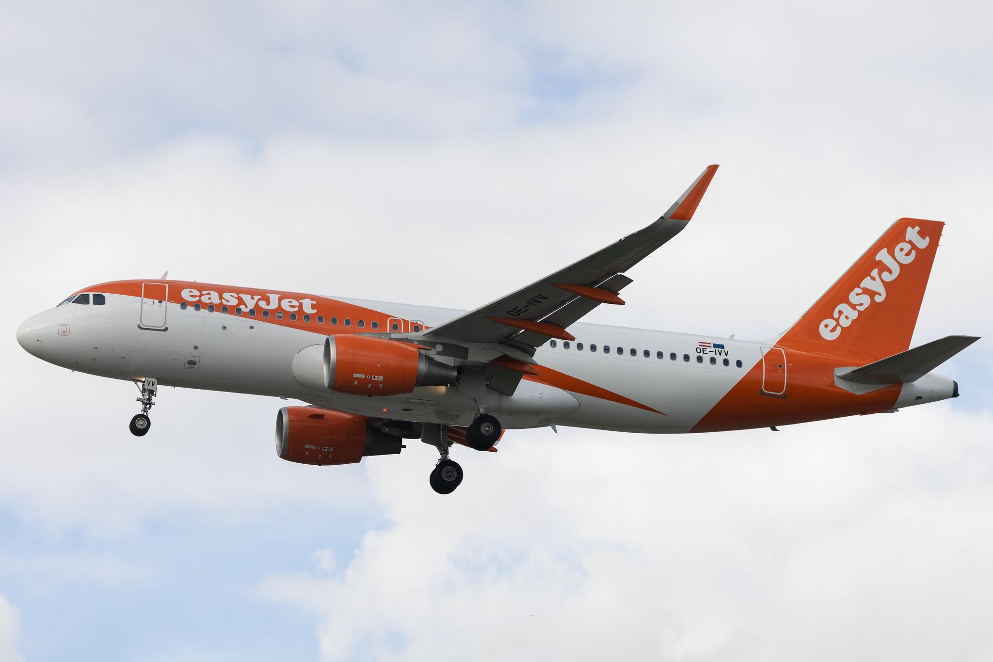 Aeroporto de Lisboa: easyJet (U2 / EZY) | Operator: easyJet Europe | Airbus A320-214 A320 | OE-IVV | MSN 6981