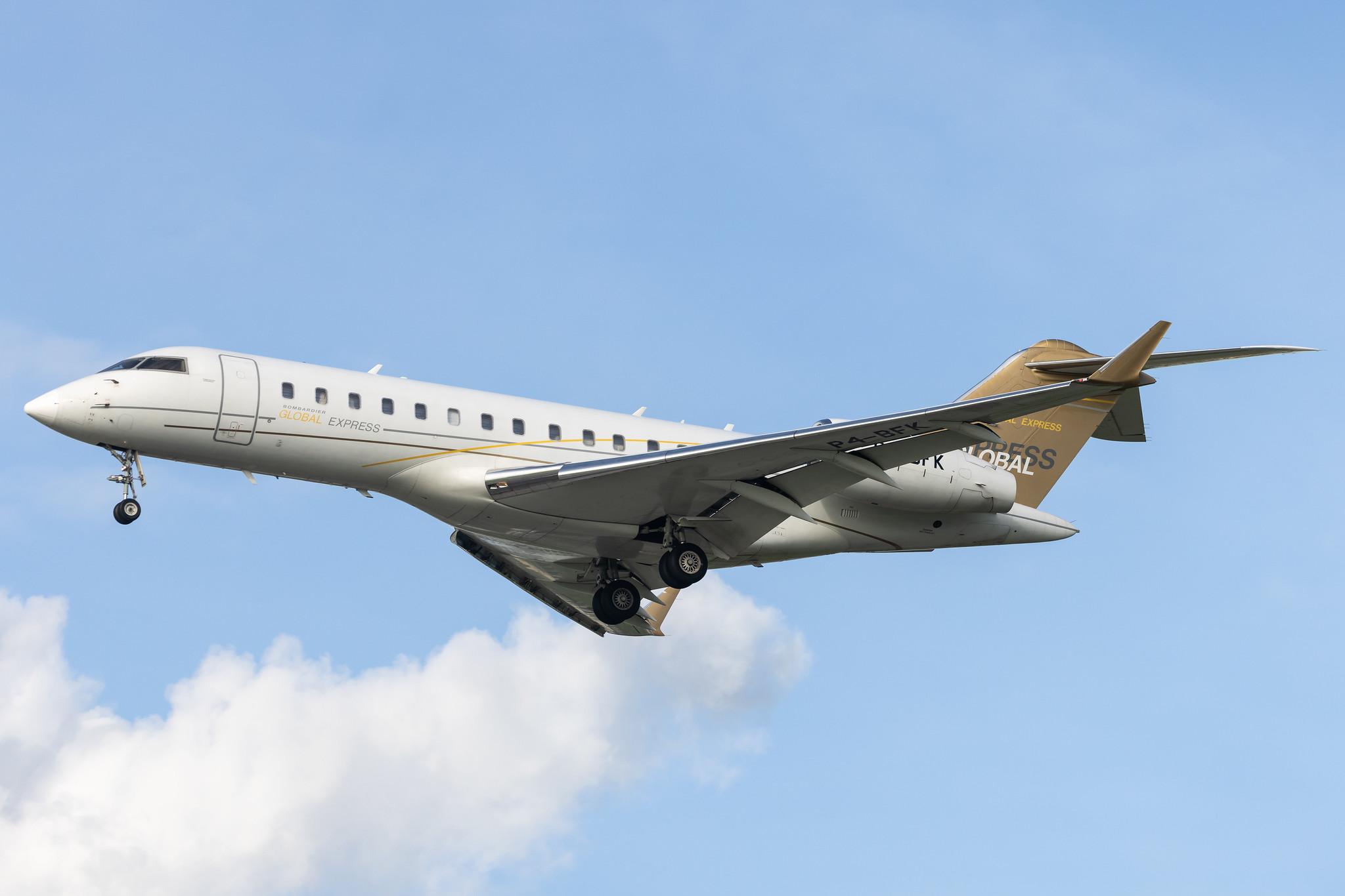 Aeroporto de Lisboa: Bestfly (/ BFY) | Operator: Bestfly Aruba |  Bombardier Global Express GLEX | P4-BFK | MSN 9098